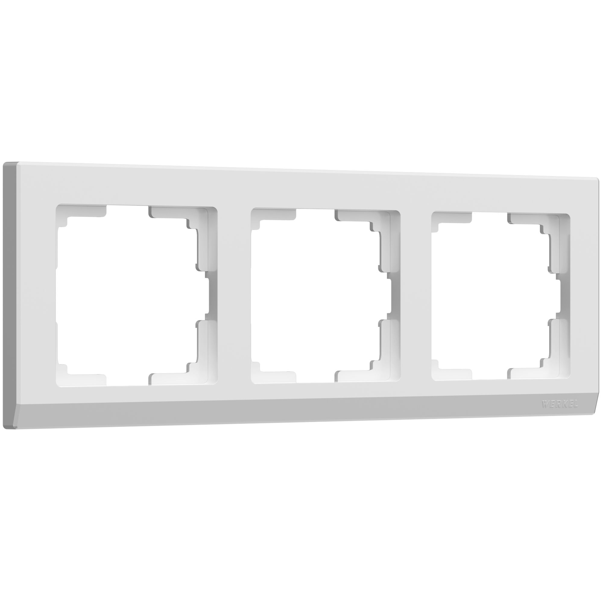 Рамка WERKEL Stark на 3 поста (белый) WL04-Frame-03-white / W0031801 / a028923