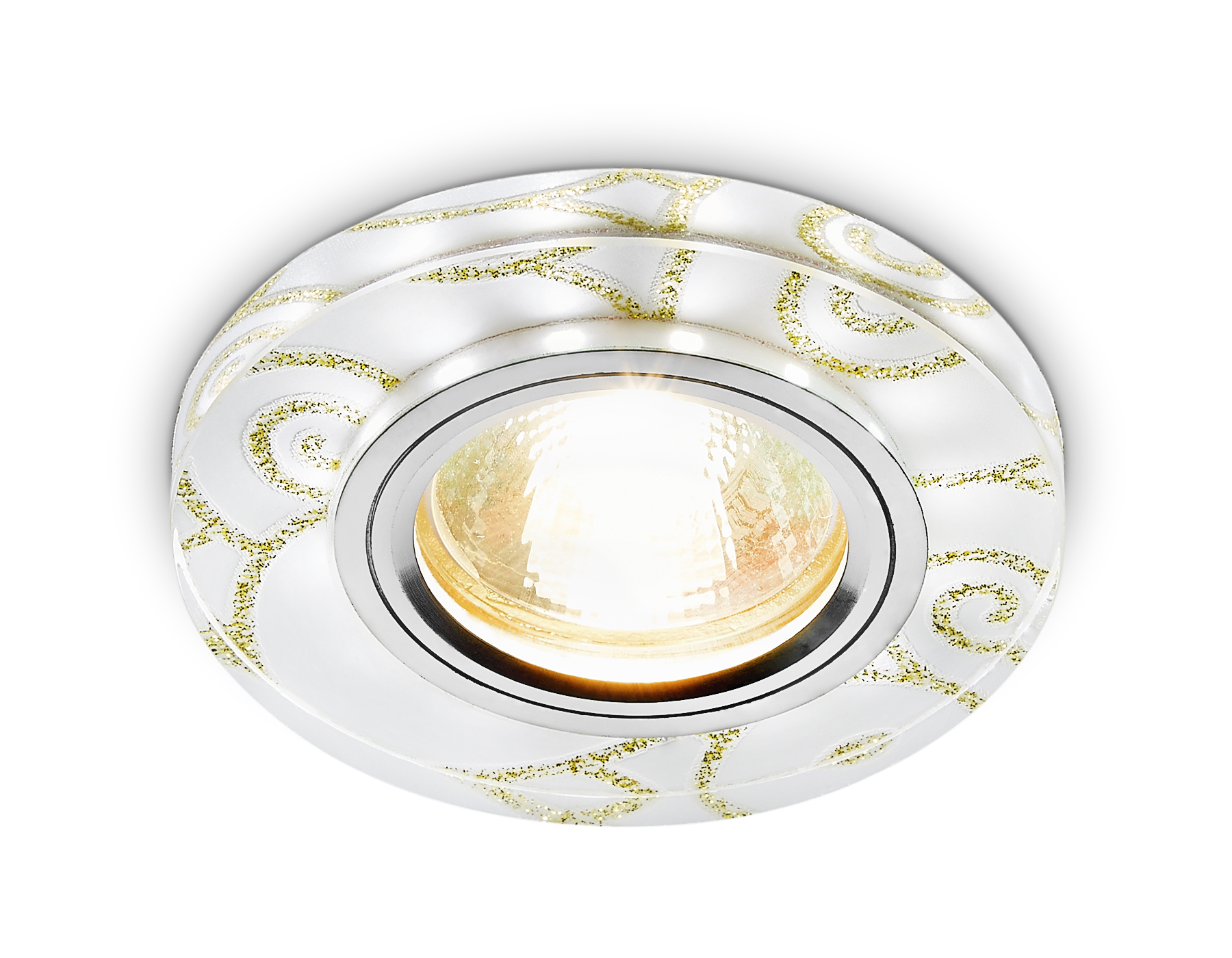 S231 WH/G белый/золотой/MR16+3W(LED WHITE)