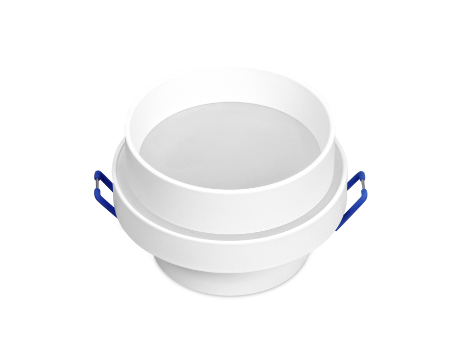 Встраиваемый точечный светильник Ambrella TN198 WH/S белый/песок GU5.3