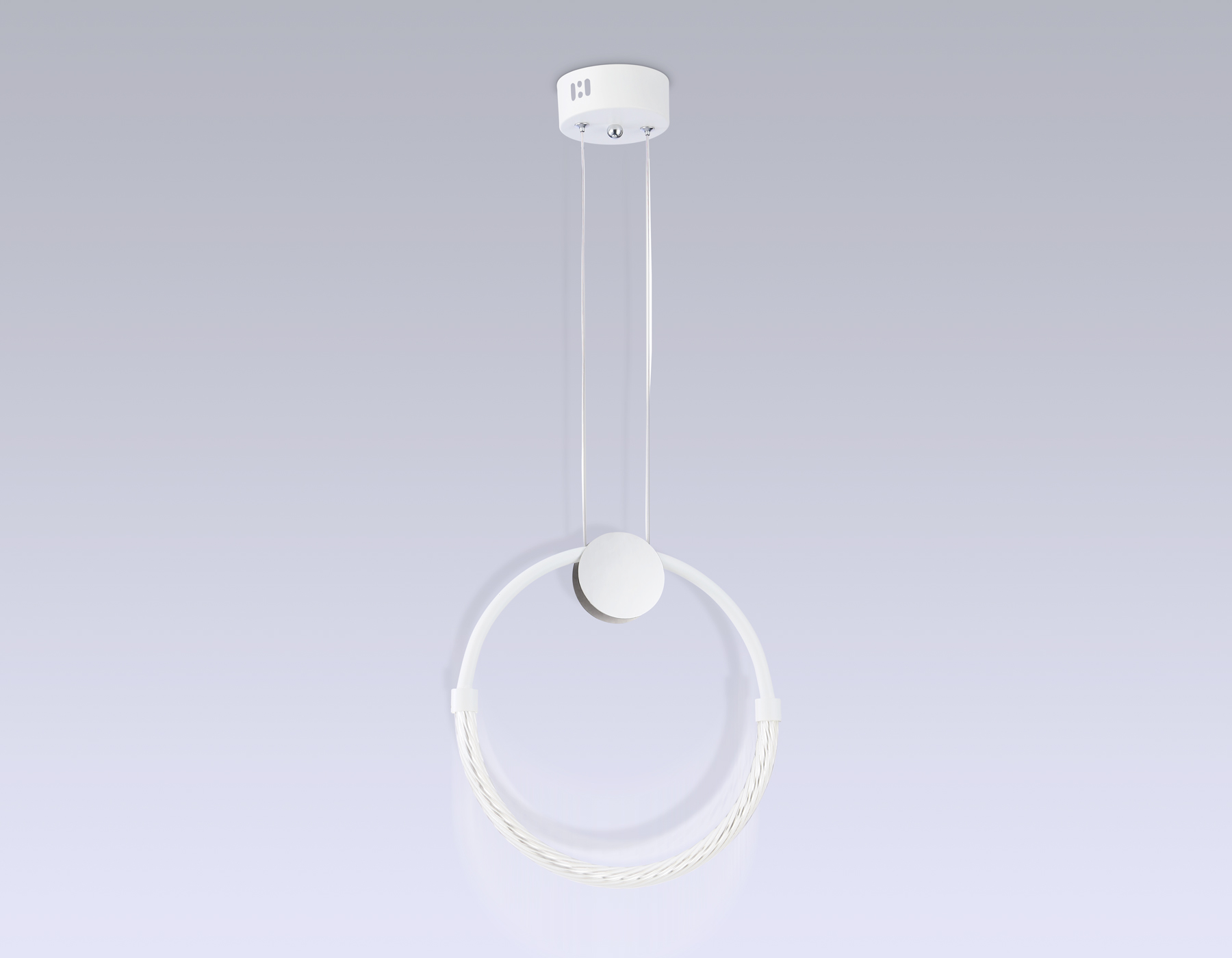 Подвесной светильник Ambrella FL10592 WH/CH белый/хром 4200K 11W 305*20*1000 (Без ПДУ)