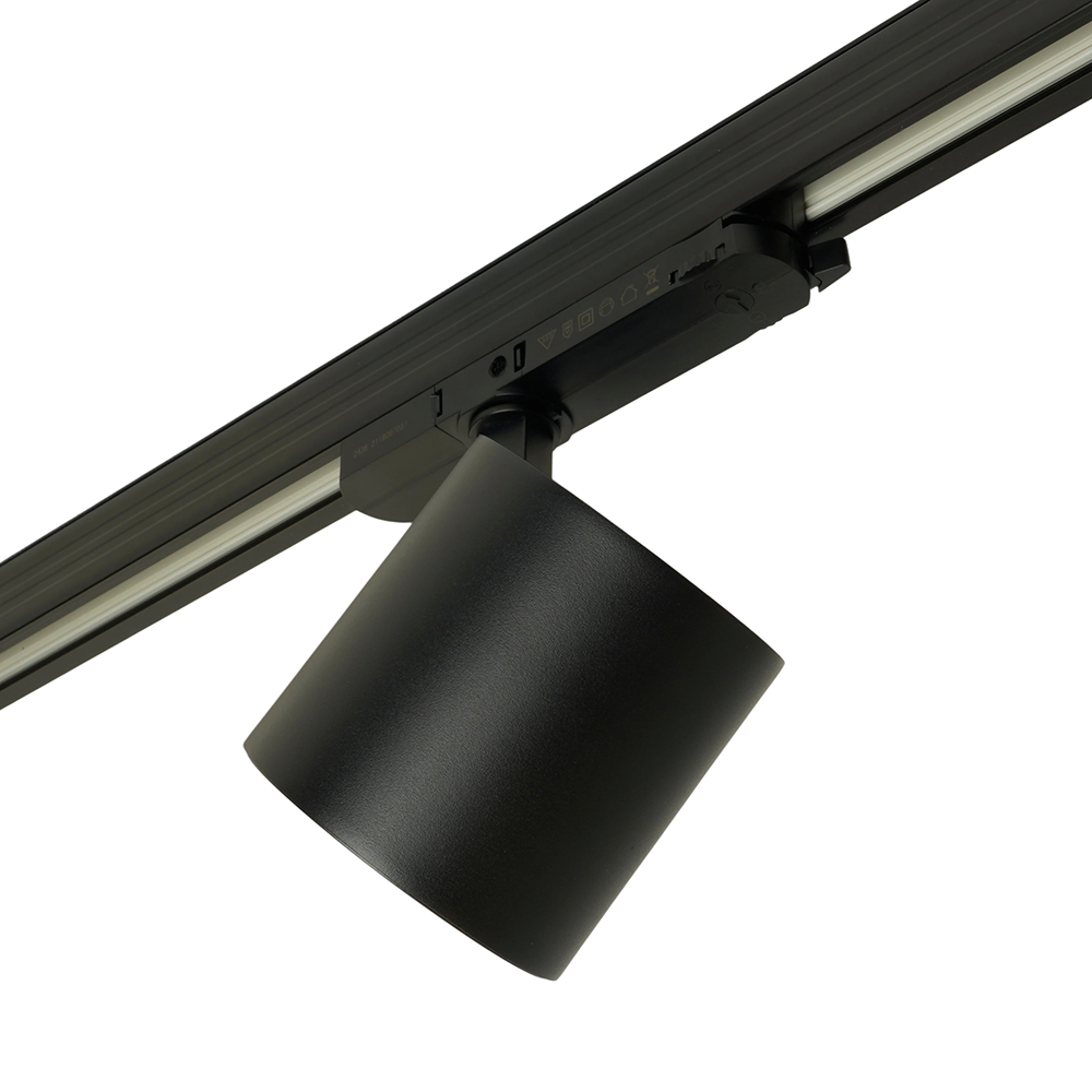 Светодиодный светильник Feron TR Reflex трековый на шинопровод 40W, 3500 Lm, 4000К, 36 градусов, черный, 3х фазный с функцией выбора мощности