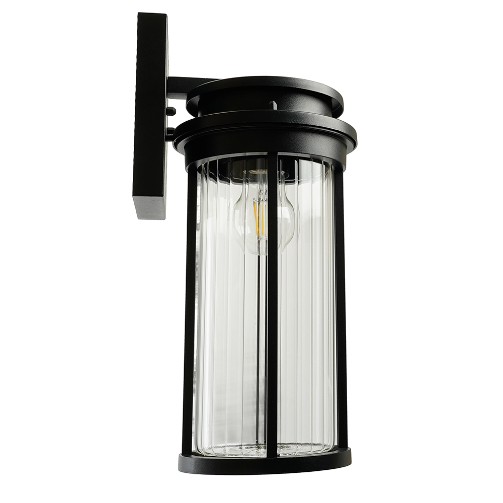 Светильник садово-парковый Feron PL781  на стену вниз 40W 220-240V E27, черный