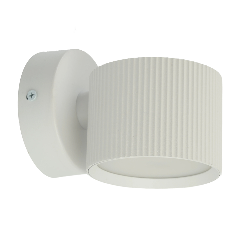 Светильник  настенный Feron HL4580 ARIA 12W, 230V,GX53, белый IP20