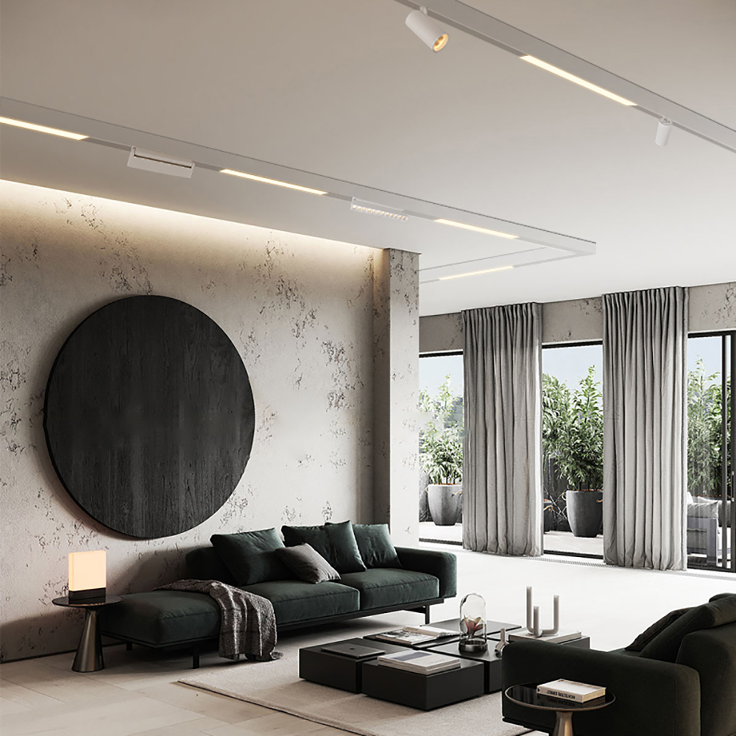 Светильник светодиодный Feron MGN302 трековый низковольтный 24W, 1920 Lm, 4000К, 110 градусов, белый Светильник светодиодный Feron MGN302 трековый низковольтный 24W, 1920 Lm, 4000К, 110 градусов, белый