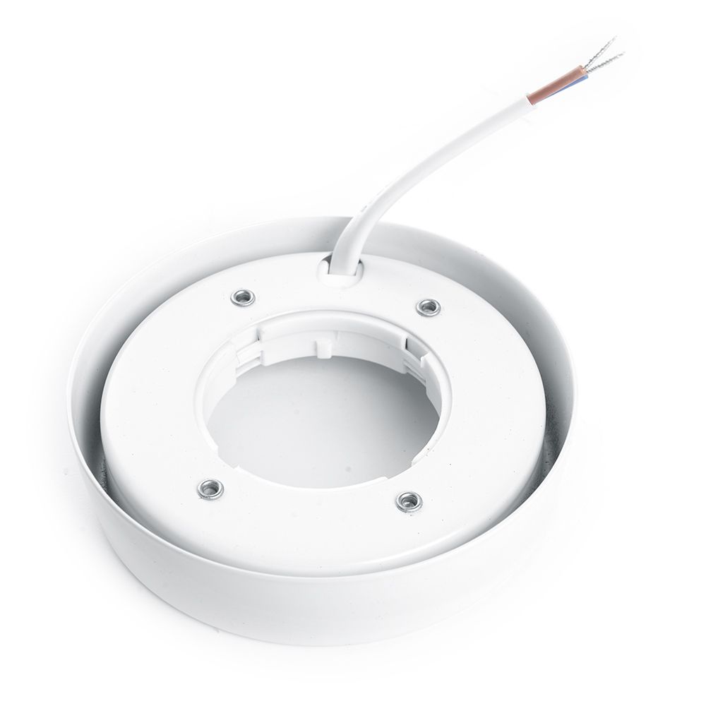 Светильник накладной Feron HL63 потолочный GX53 белый матовый Светильник накладной Feron HL63 потолочный GX53 белый матовый