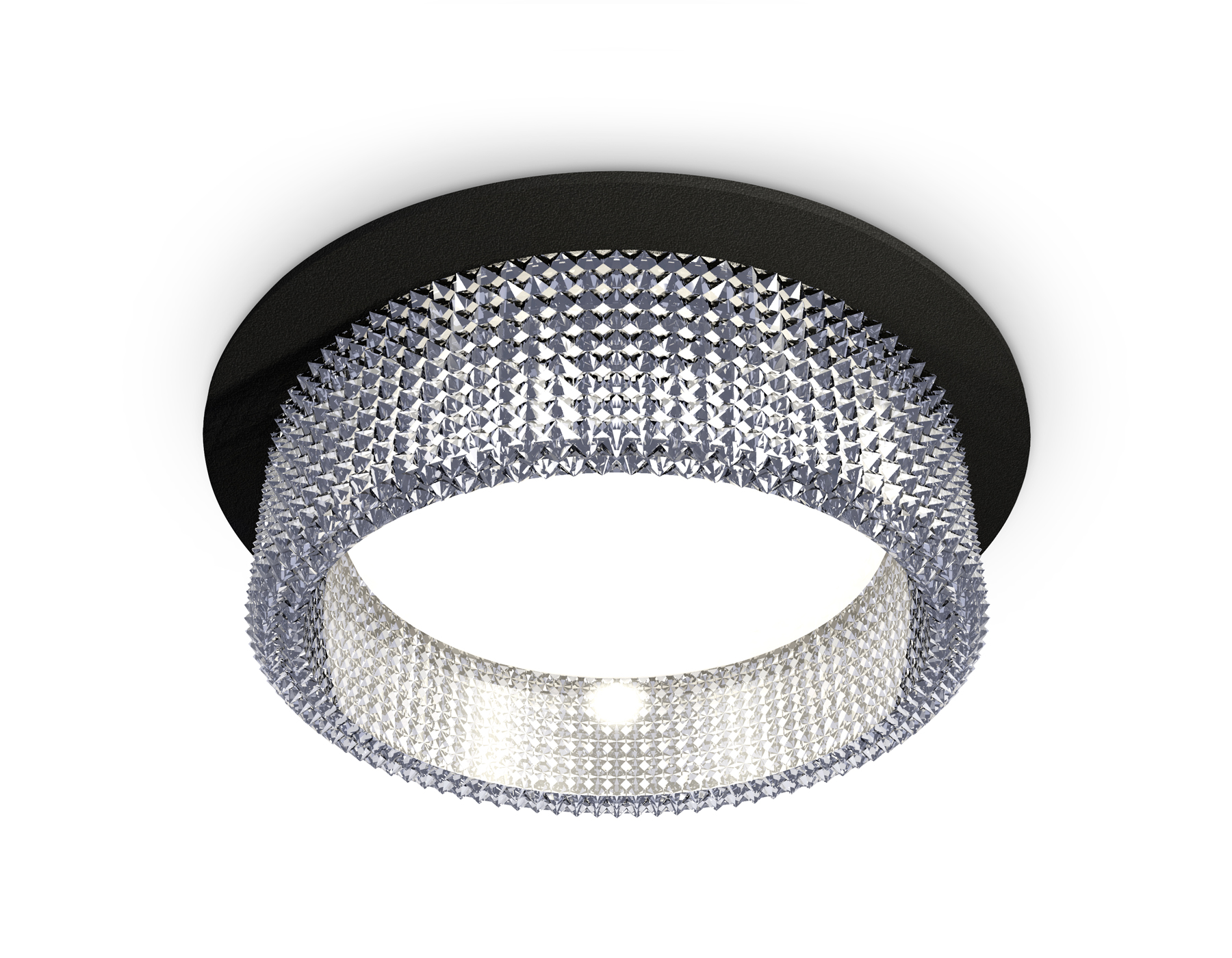 Встраиваемый светильник XC8051030 SBK/CL черный песок/прозрачный GX53 (C8051, N8480)