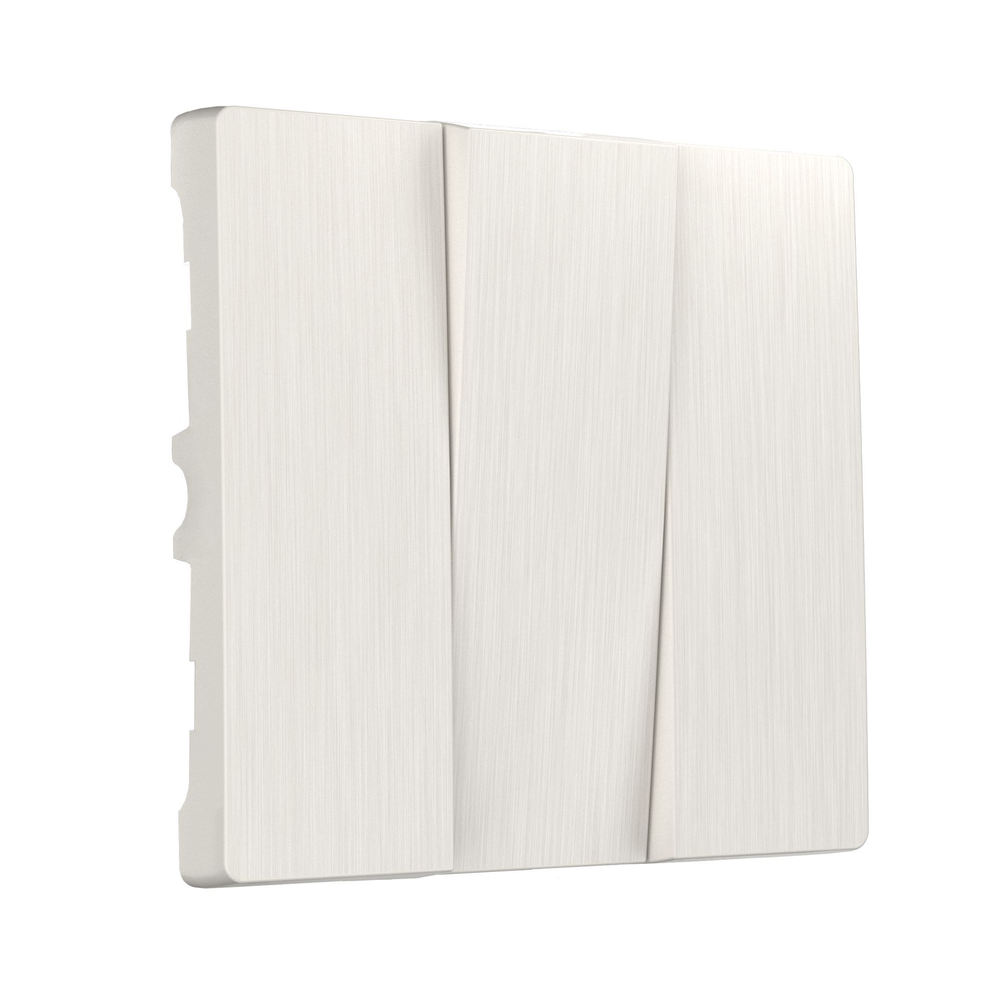 Набор клавиш для выключателя трехклавишного WERKEL (перламутровый рифленый) WL13-SW-3G-CP / W1139013 / a040894