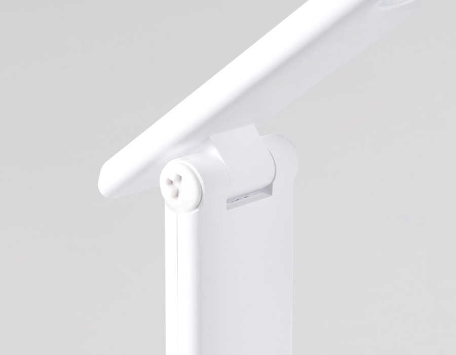 Светодиодная настольная лампа с RGB подсветкой DE530 WH Ambrella белый LED 3000-6400K+RGB 8W