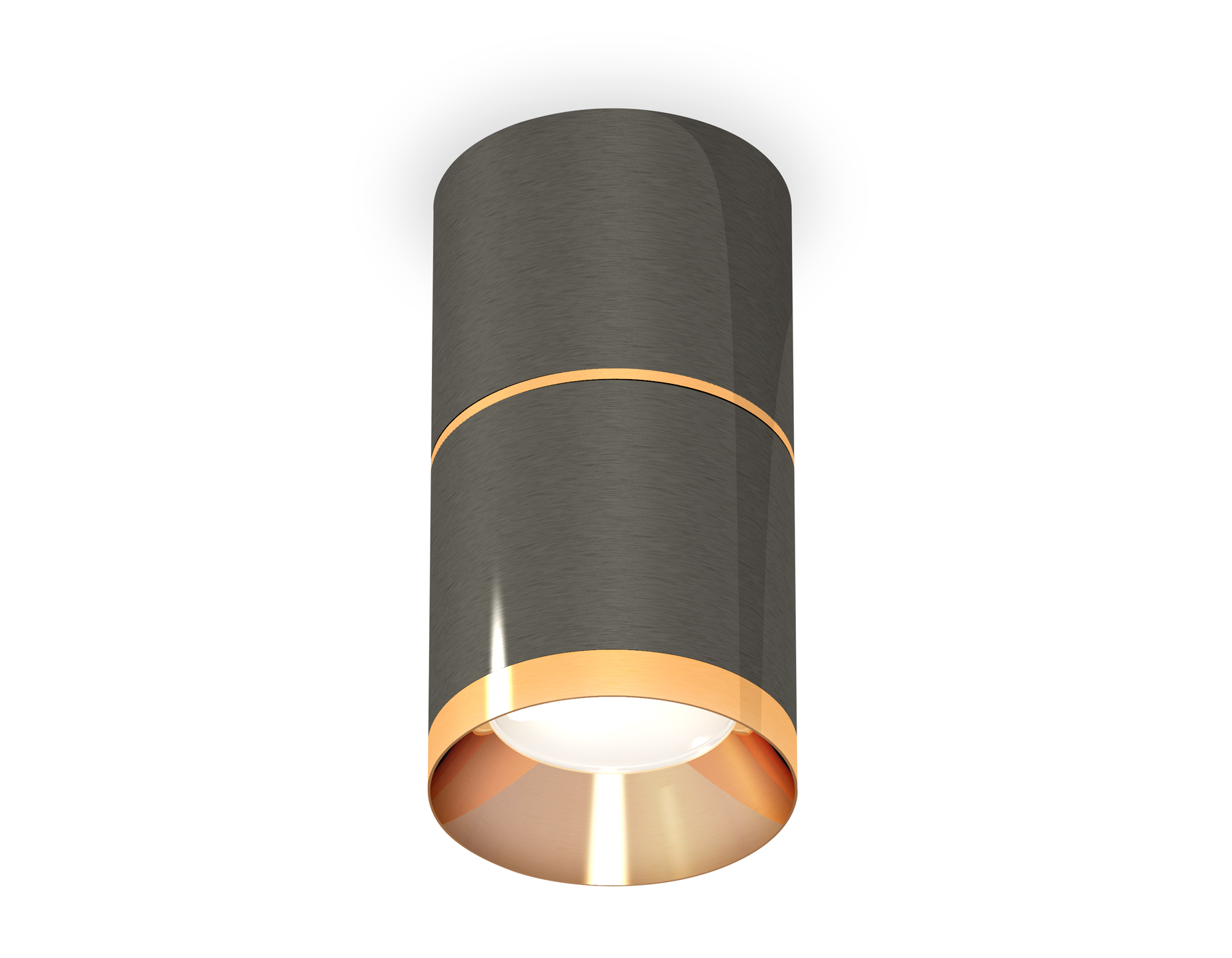 Накладной светильник XS7403081 DCH/PYG черный хром/золото желтое полированное MR16 GU5.3 (C7403, A2072, C7403, N7034)