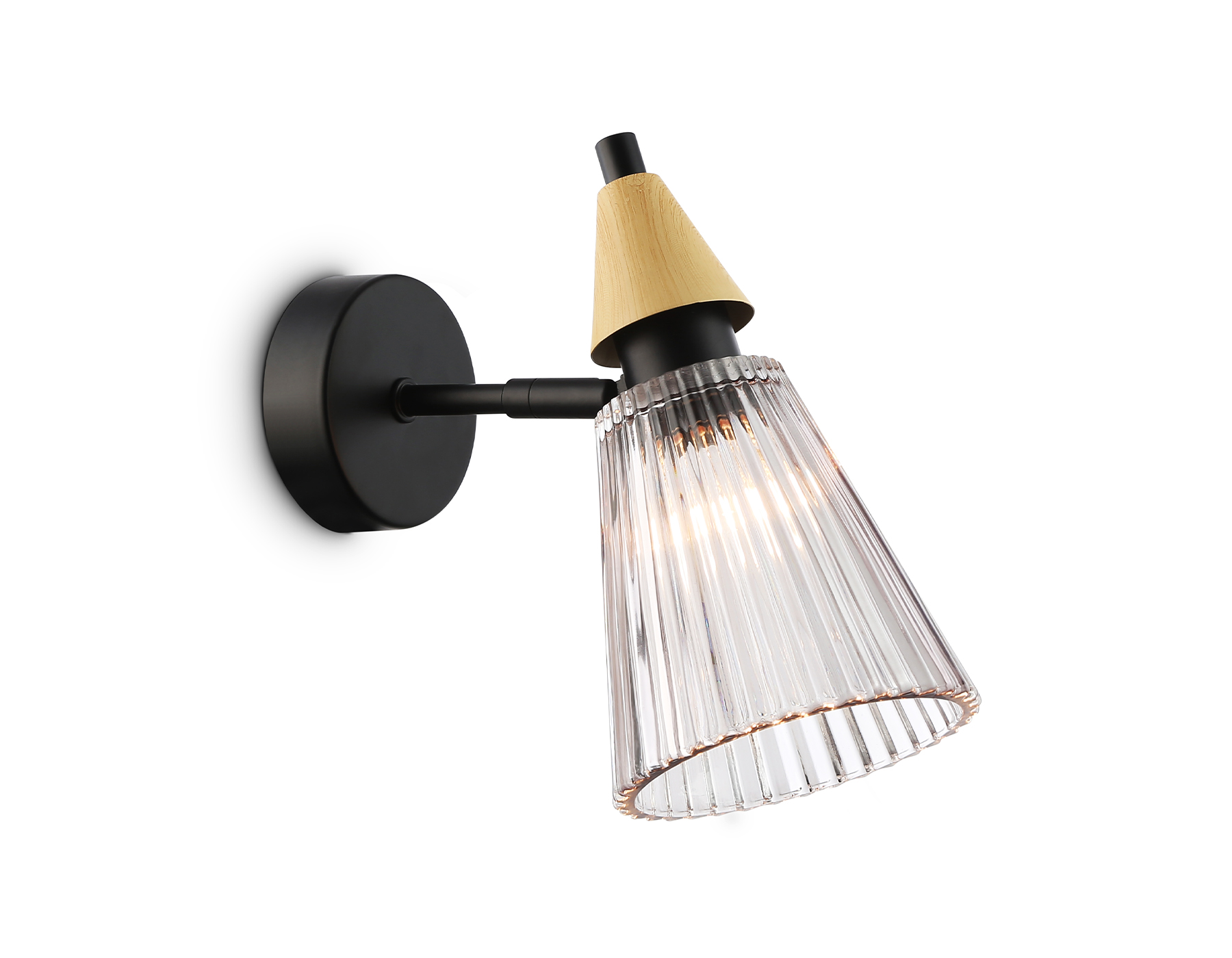 LH58118 BK/LW/SM черный/светлое дерево/дымчатый E14 max 40W 180*110*200 LH58118 BK/LW/SM черный/светлое дерево/дымчатый E14 max 40W 180*110*200
