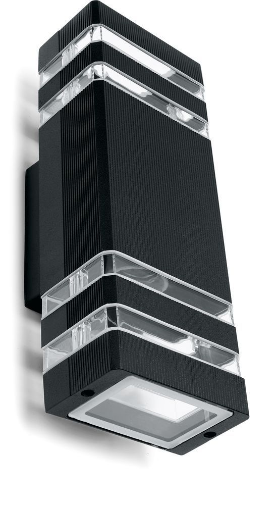 Светильник садово-парковый Feron DH0807, на стену вверх/вниз,  E27 230V, черный Светильник садово-парковый Feron DH0807, на стену вверх/вниз,  E27 230V, черный