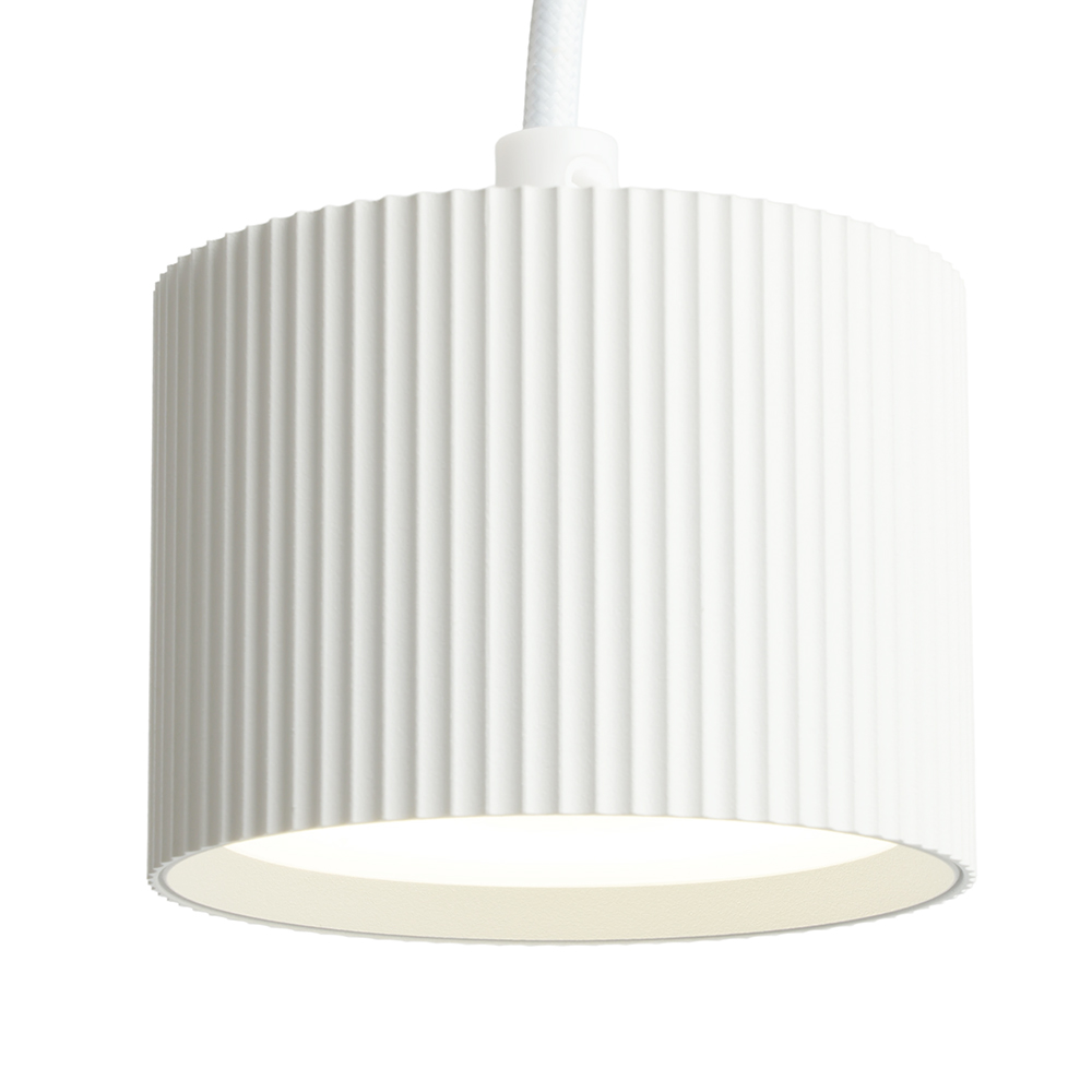 Светильник потолочный Feron Barrel HL4588 ARIA  levitation 12W, 230V, GX53, белый, на подвесе 1,7 м