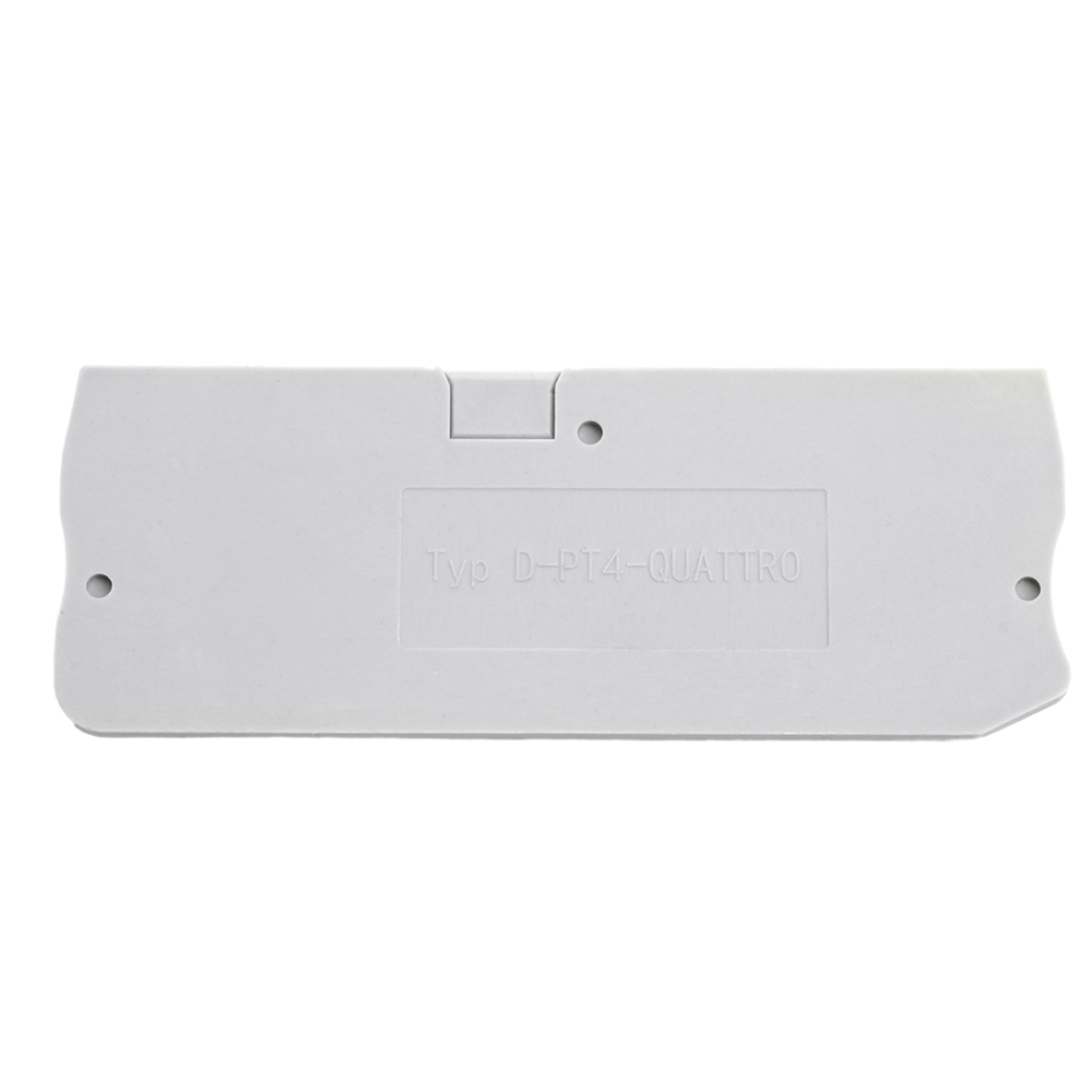 Торцевая заглушка для ЗНИ LD574 4 мм² (JXB PT 4), серый LD583-1-40