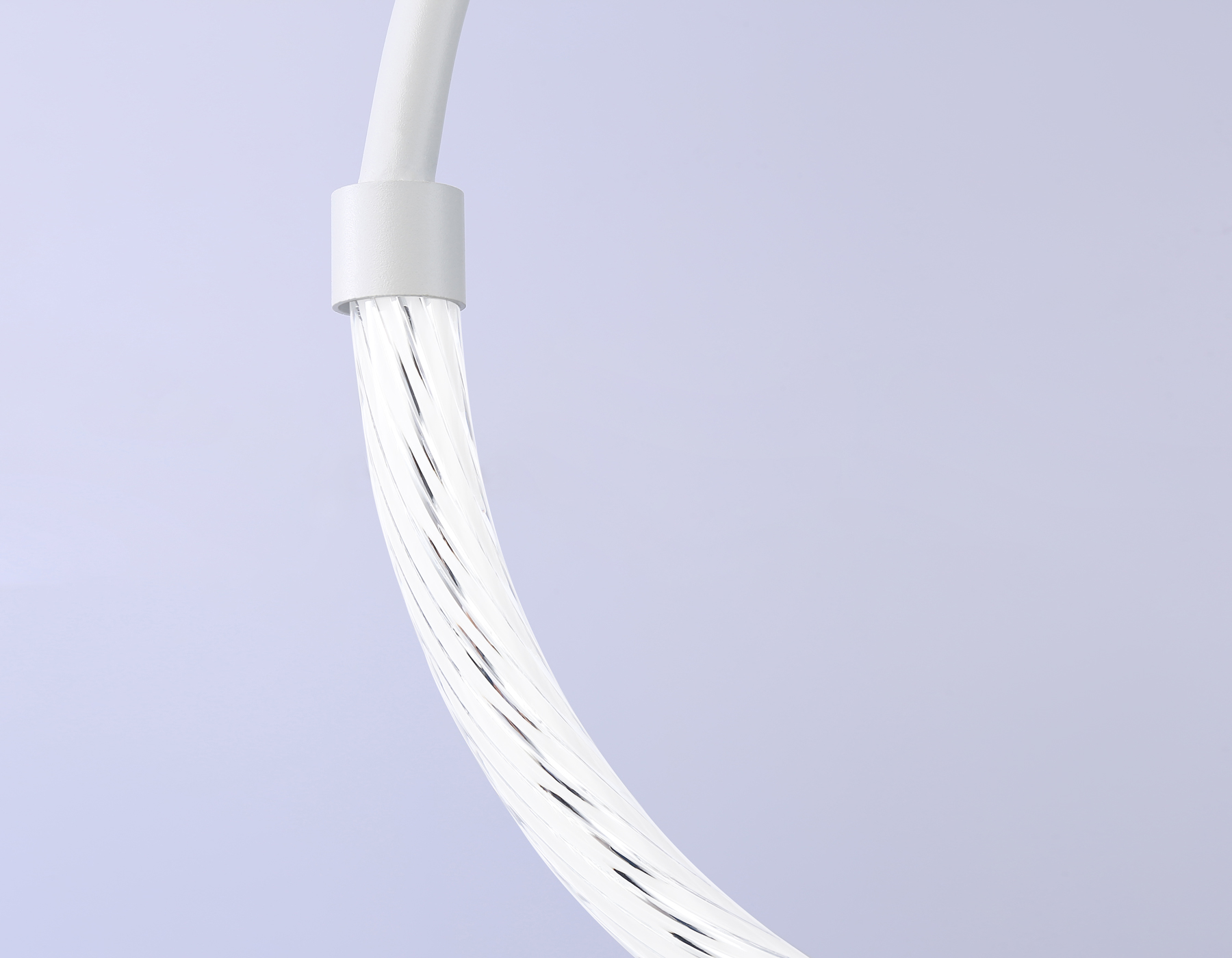 Подвесной светильник Ambrella FL10592 WH/CH белый/хром 4200K 11W 305*20*1000 (Без ПДУ)