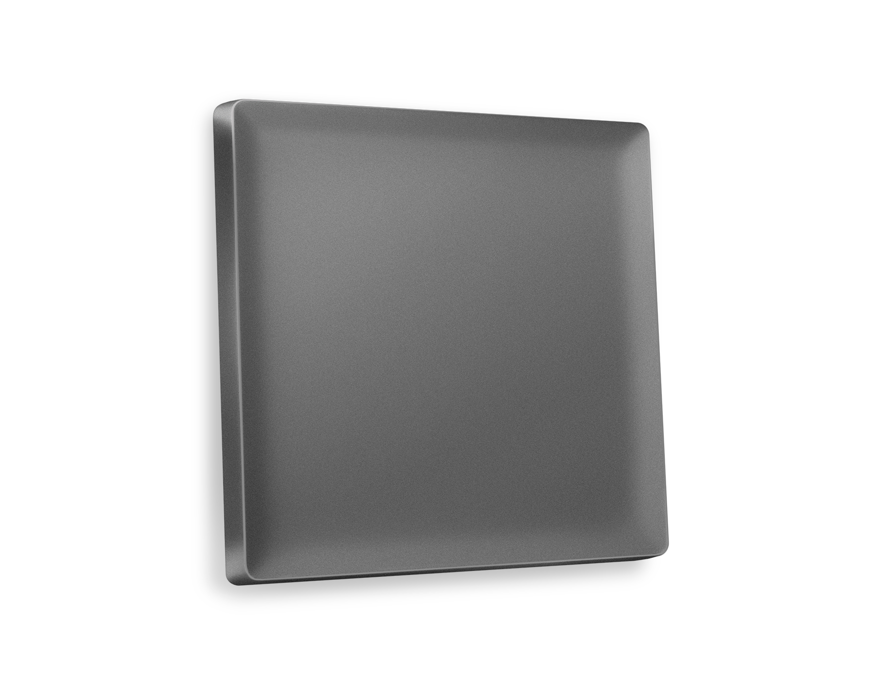 AP6510 Лицевая панель ALFA (Антрацит серый) для 1-кл выключателей QUANT