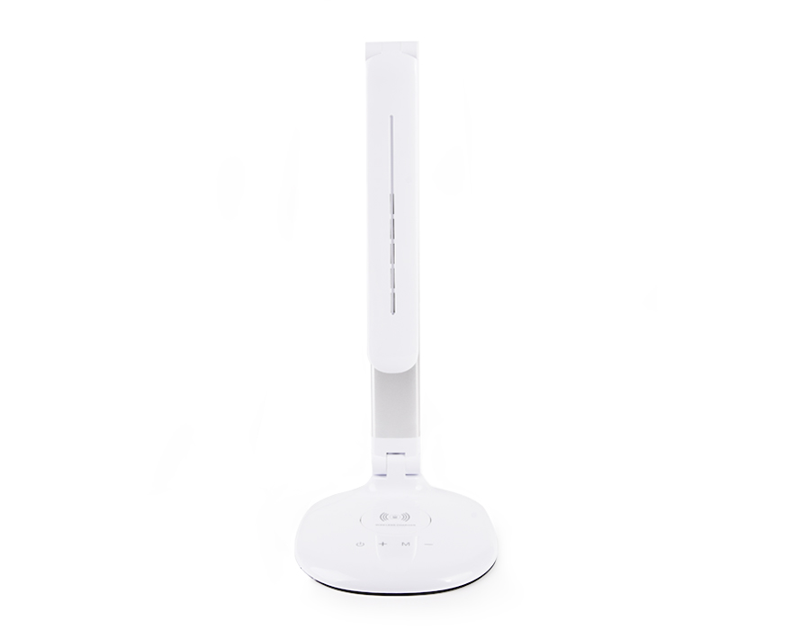 Светодиодная настольная лампа с беспроводной зарядкой Ambrella DE524 SL серебро LED 3000-6400K 7W