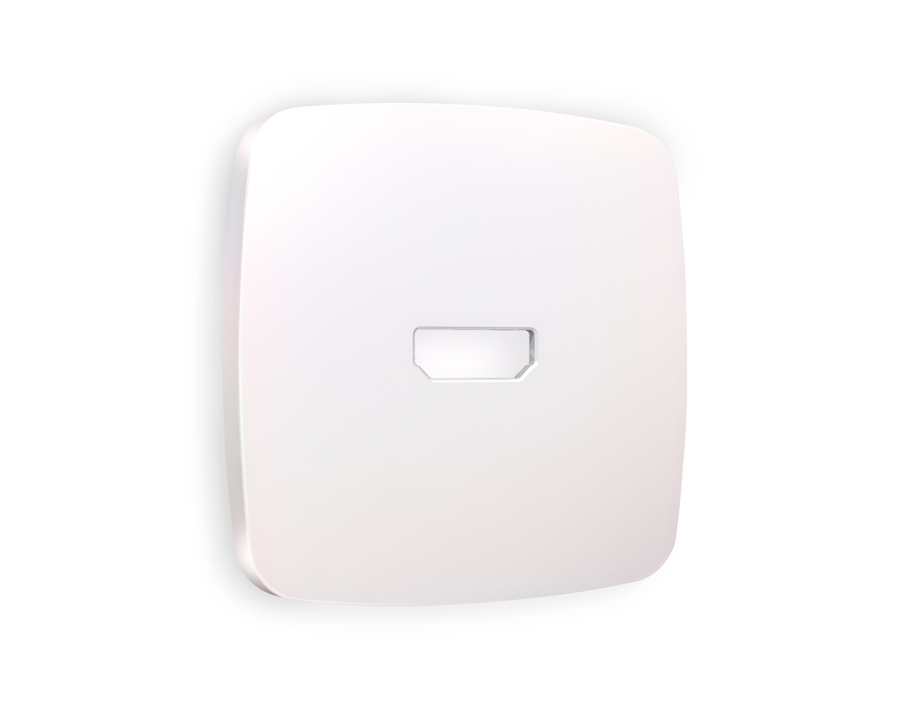 OP2140 Лицевая панель OMEGA (Жемчуг) для HDMI розетки QUANT