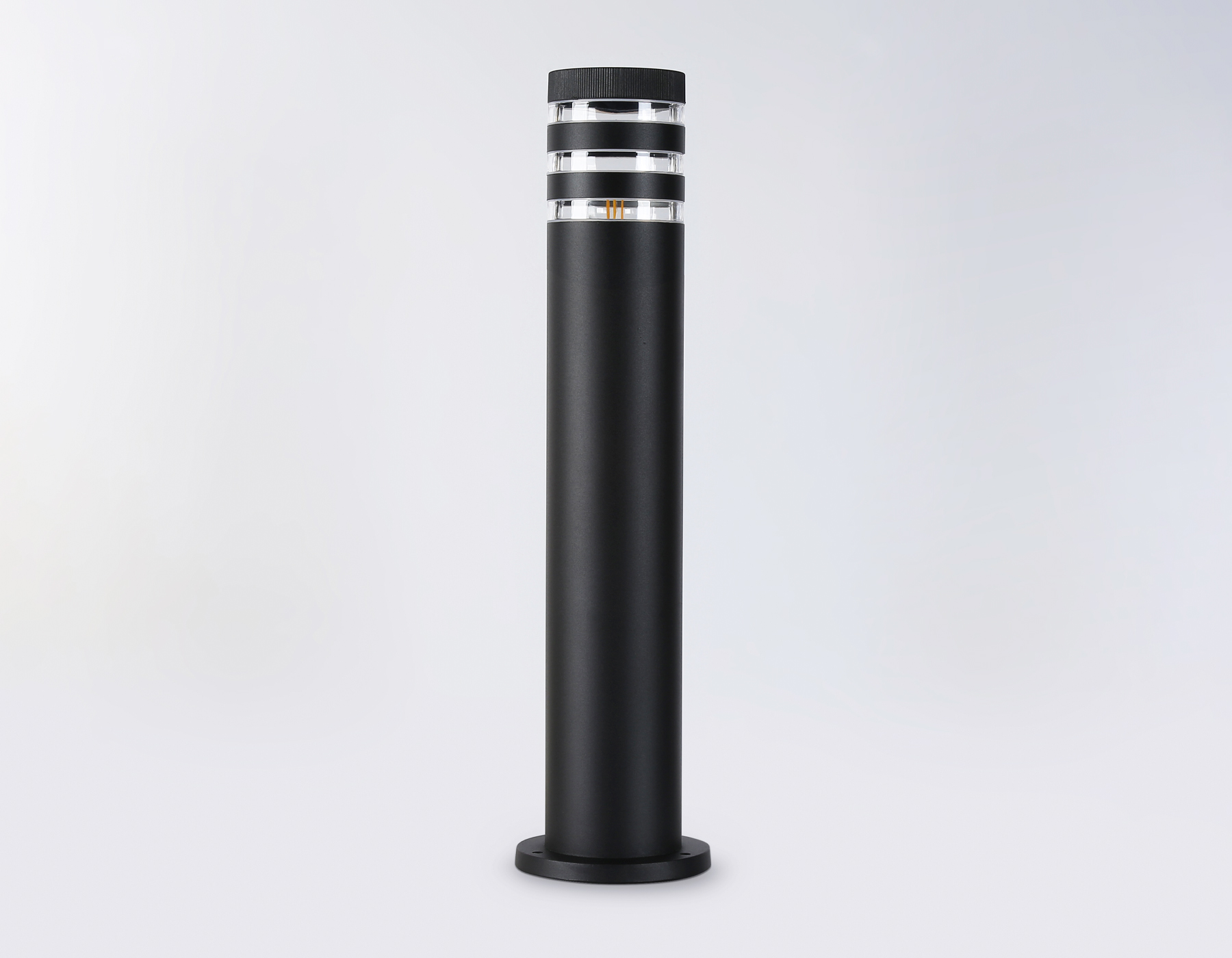 Уличный ландшафтный светильник ST2566 BK/CL черный/прозрачный IP54 E27 max 40W D110*625