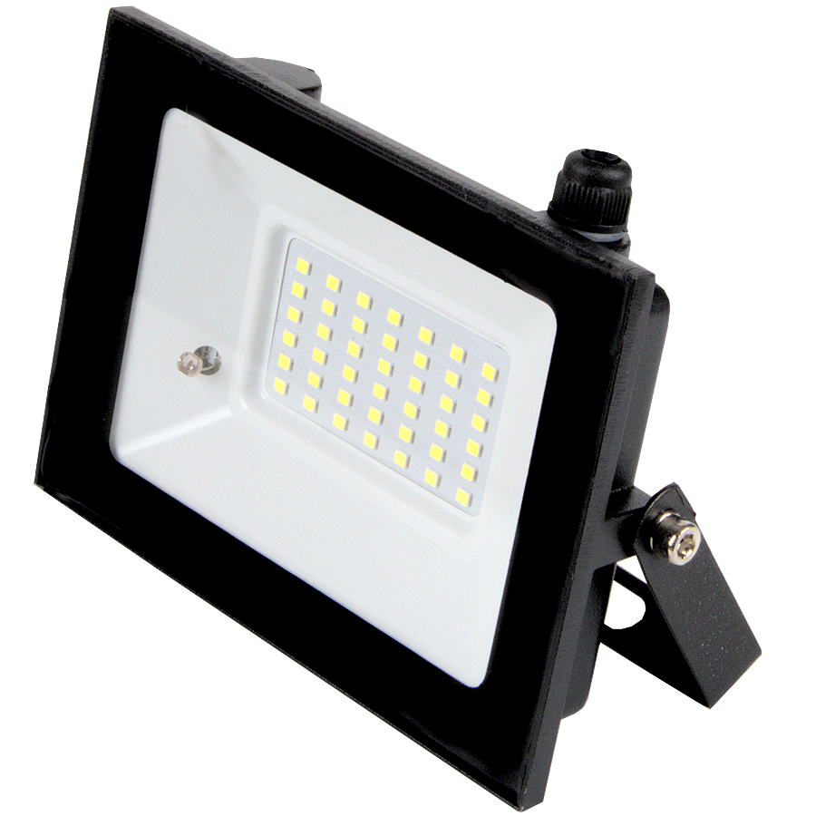 Светодиодный прожектор GENERAL GTAB 50W IP65 6500K 4150Лм с датчиком движения