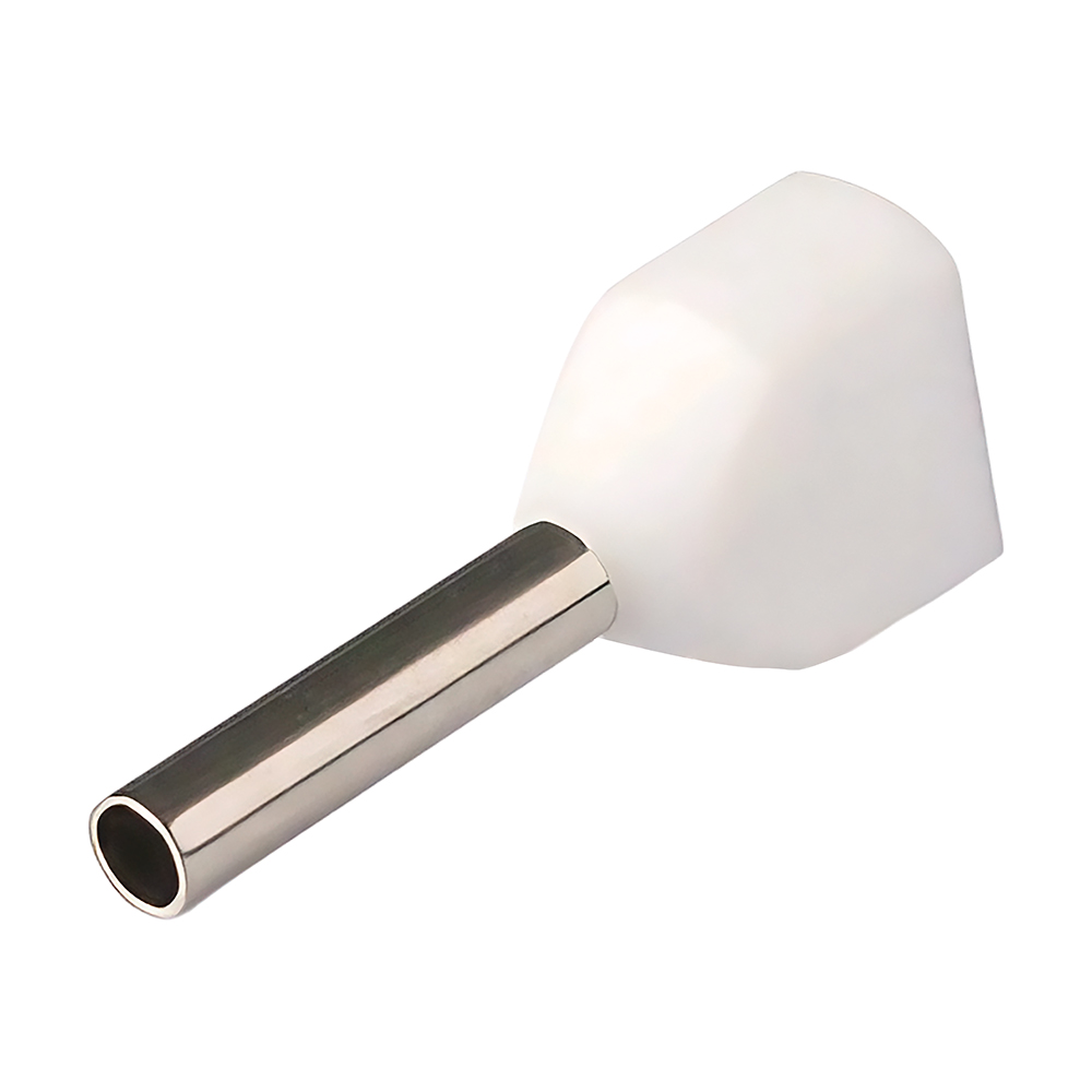 LD406-0508 Наконечник штыревой втулочный изолированный НШВИ(2) 0,5-8 (DIY упаковка 25 шт)