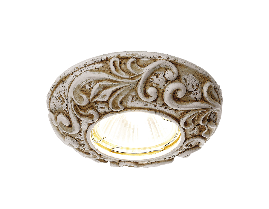 Встраиваемый светильник Ambrella D2980 BG бежевый гипс