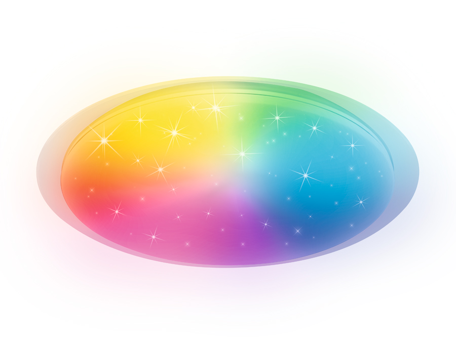 Светодиодный светильник Ambrella c подсветкой RGB FF480 WH белый 80W D560*75 (ПДУ ИК) Светодиодный светильник Ambrella c подсветкой RGB FF480 WH белый 80W D560*75 (ПДУ ИК)