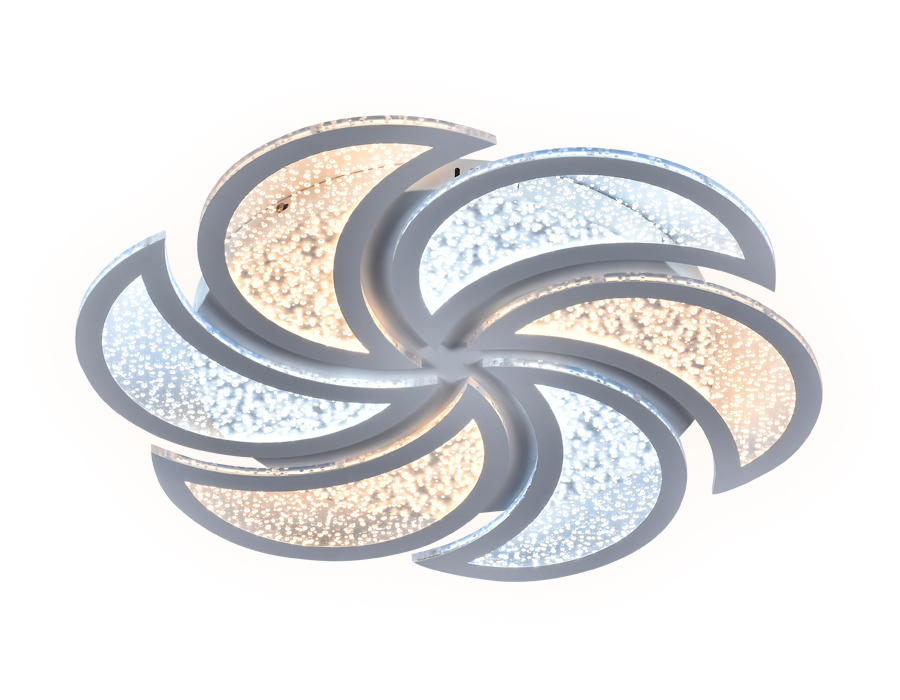 Потолочный светодиодный светильник с пультом FA856/6 WH Ambrella белый 168W D500*50 (ПДУ РАДИО 2.4)