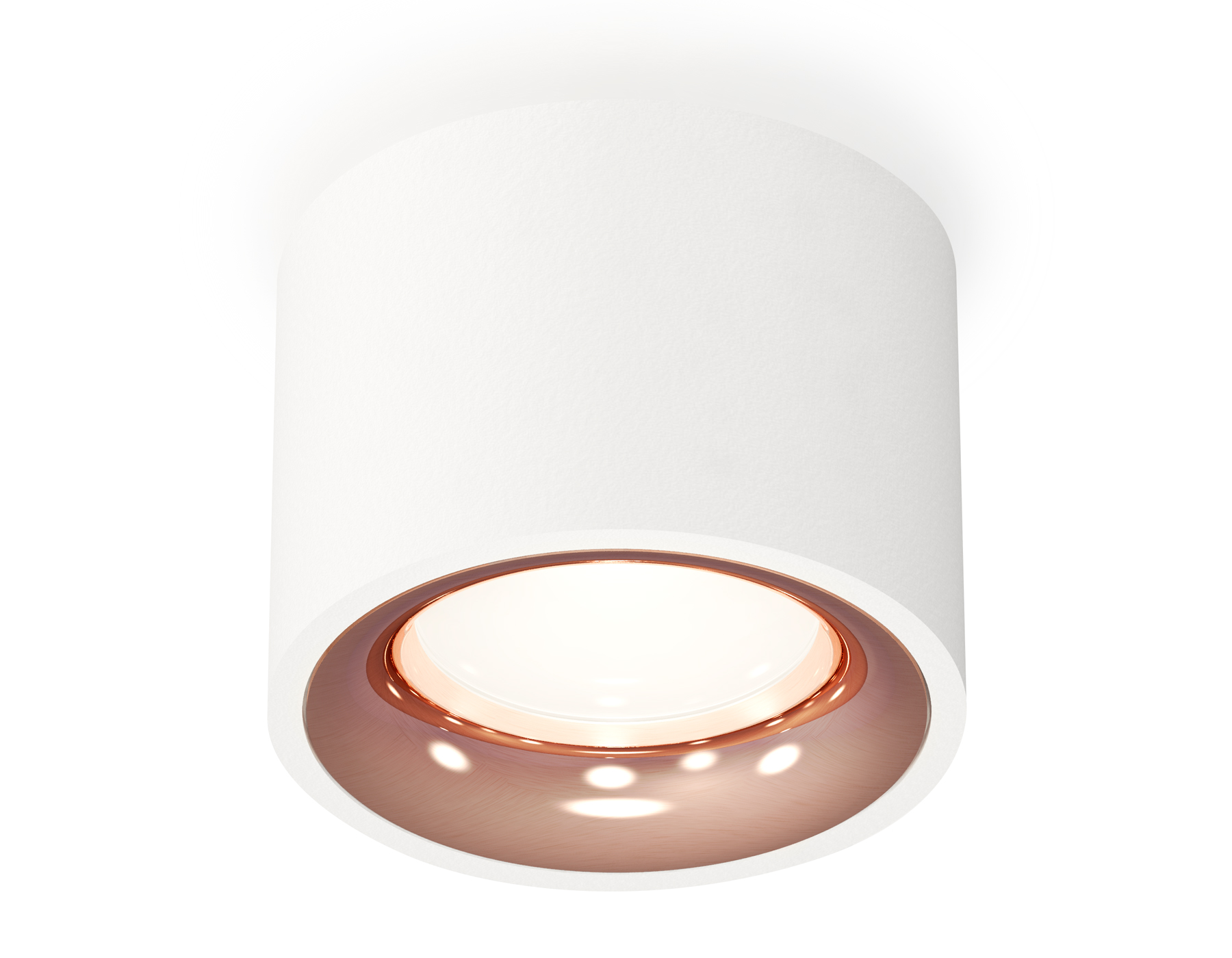 Накладной светильник XS7510025 SWH/PPG белый песок/золото розовое полированное MR16 GU5.3 (C7510, N7015)