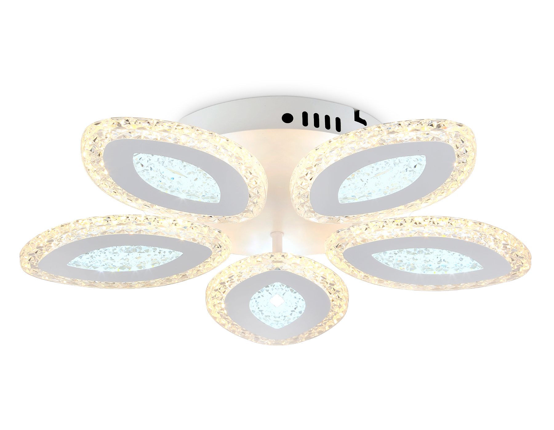 Потолочный LED светильник FA4015/5 WH белый 76W 3000K+6400K/4200K/6400K+3000K D490*85 (ПДУ ИК)