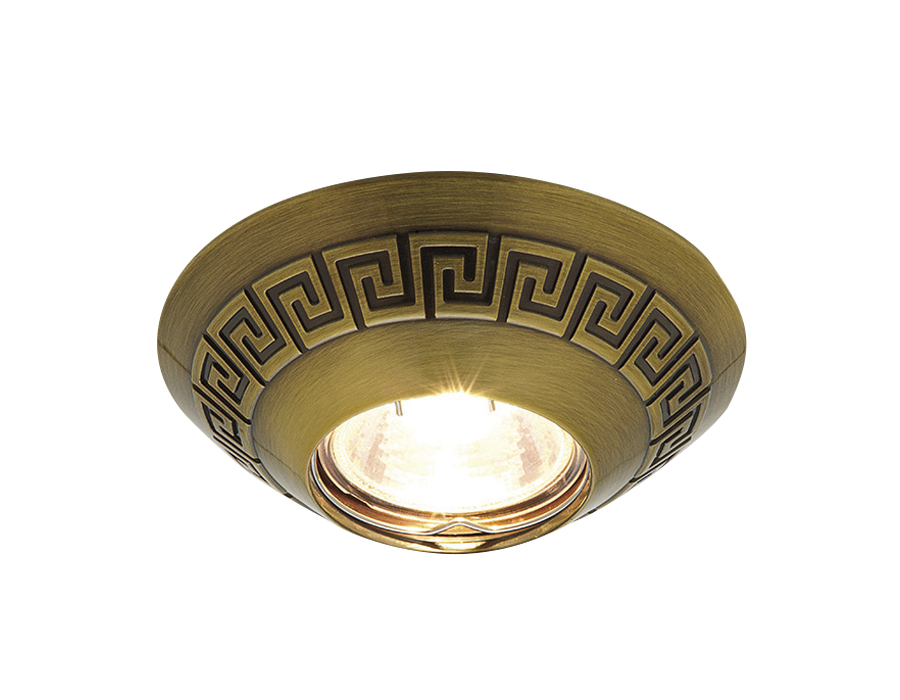 Встраиваемый светильник Ambrella D1158 SB бронза