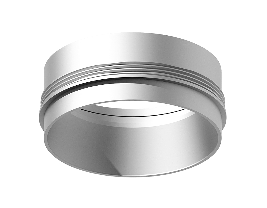 Насадка передняя для корпуса светильника Ambrella N6123 МСH хром матовый D60*H32mm Out10mm MR16