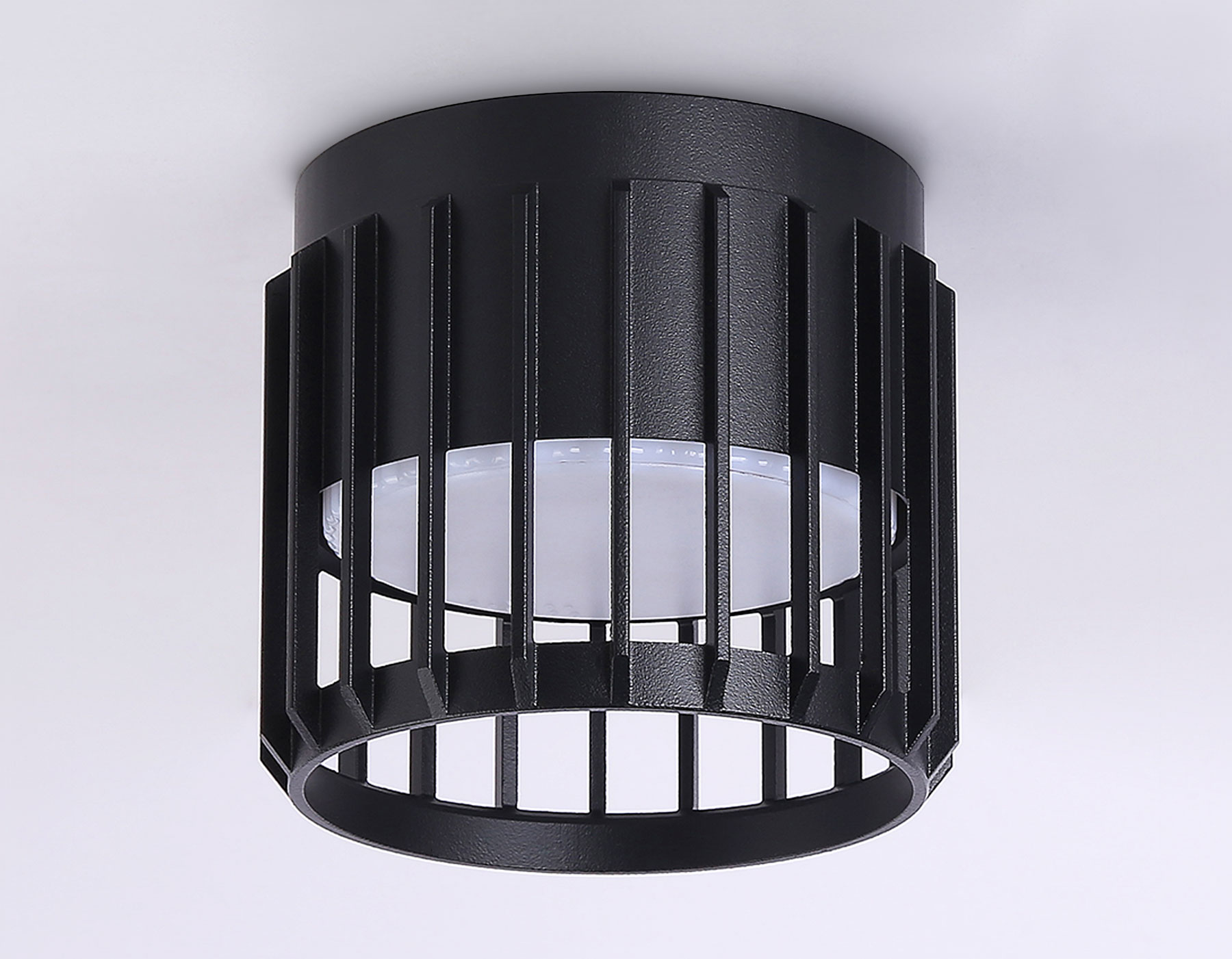 Накладной спот Ambrella TN71155 BK черный GX53 D100*80 Накладной спот Ambrella TN71155 BK черный GX53 D100*80