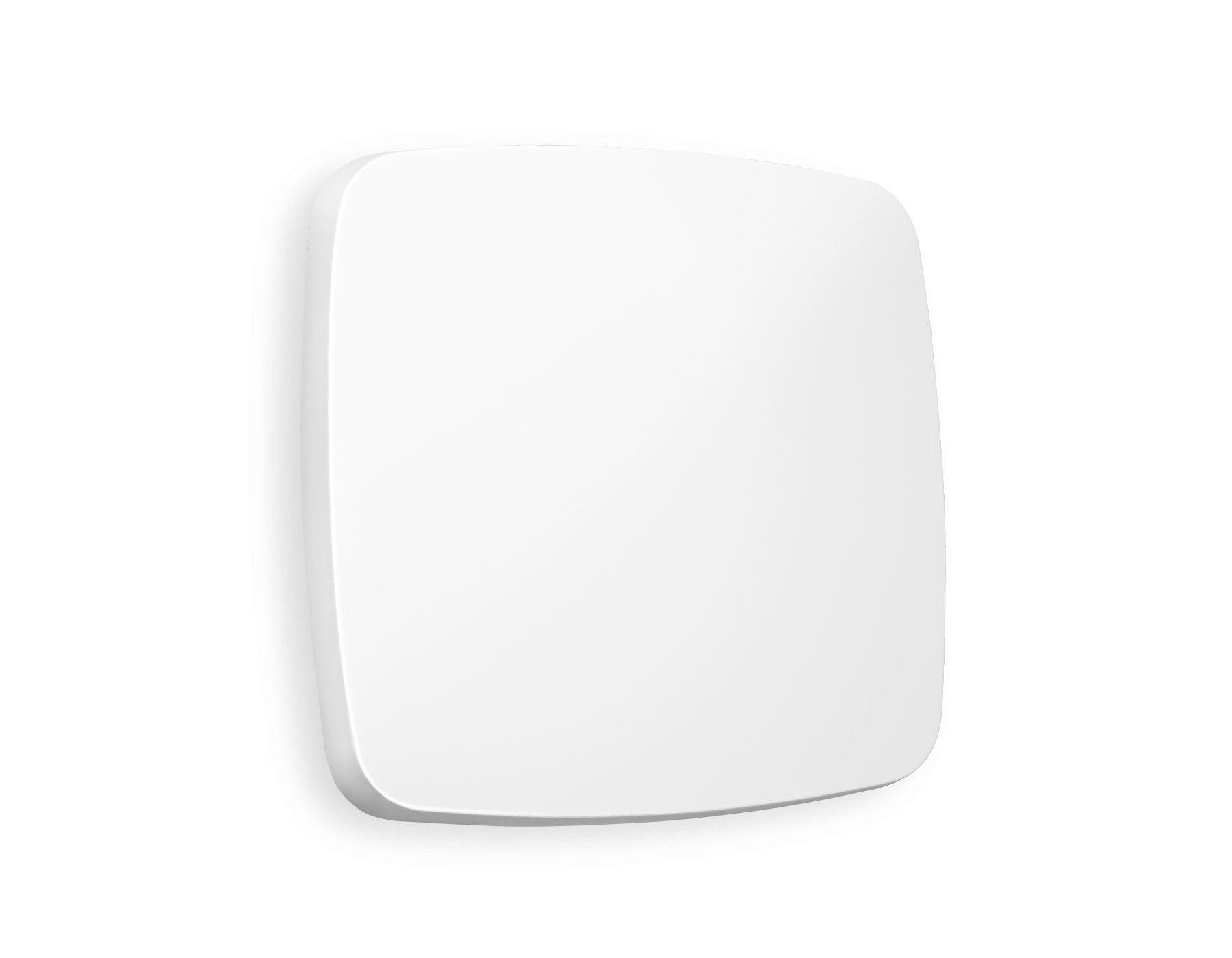 OP1210 Лицевая панель OMEGA (Белый матовый) для 1-кл выключателей QUANT