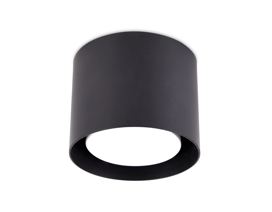 Точечный накладной светильник Ambrella GX53 TN703 BK черный GX53 D100*80