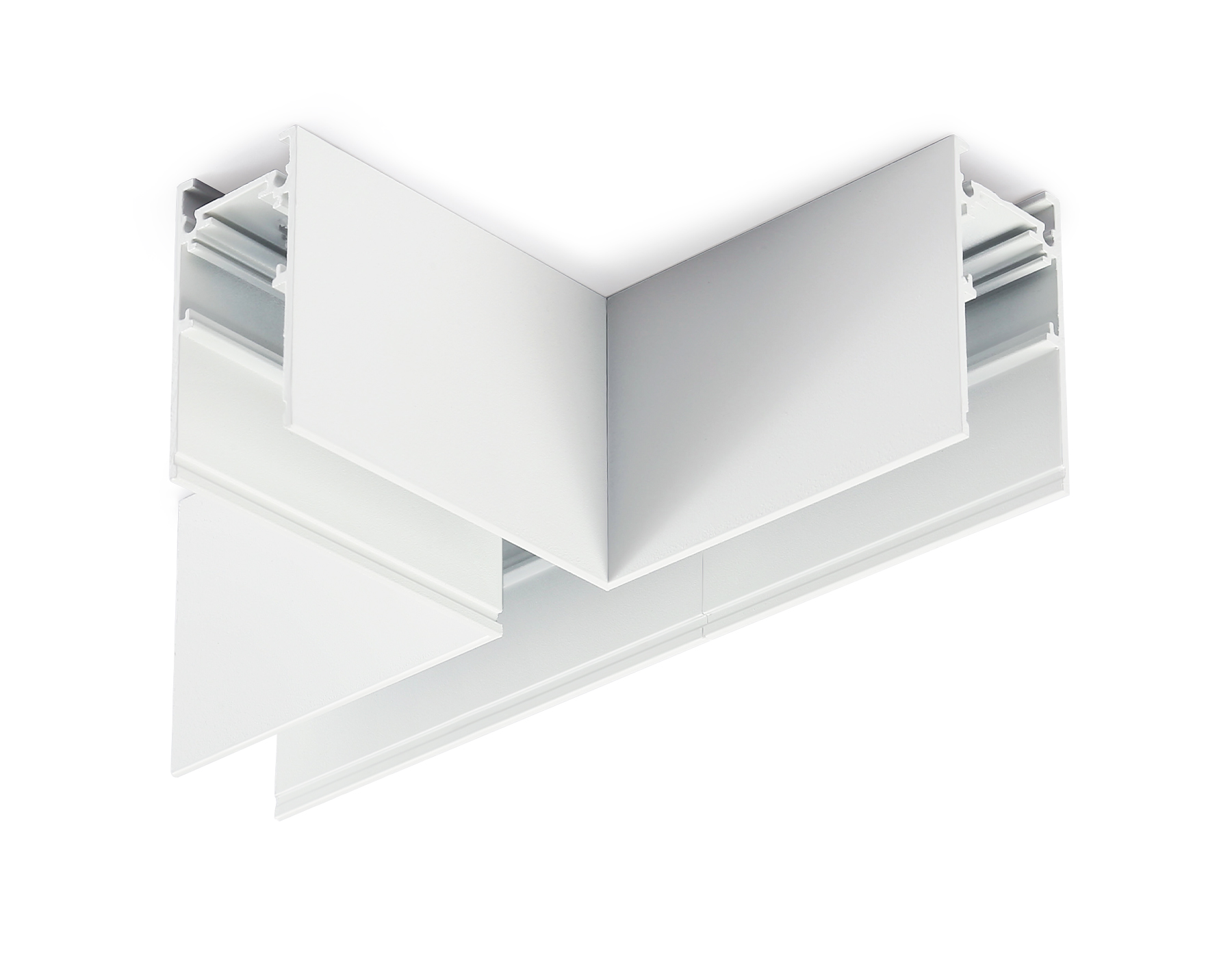 Коннектор T-образный для накладного шинопровода Ambrella GL3373 WH белый L170*85*53.7