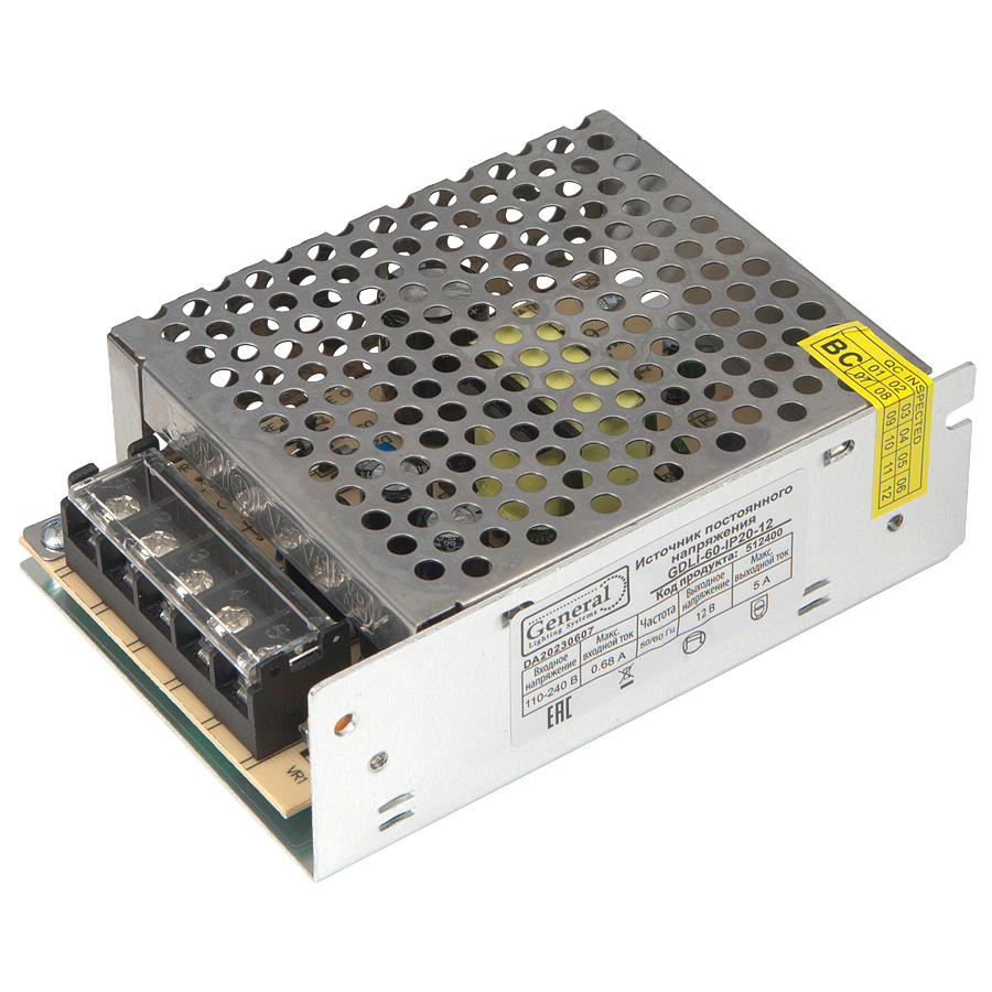 Драйвер светодиодный GDLI-400-IP20-12