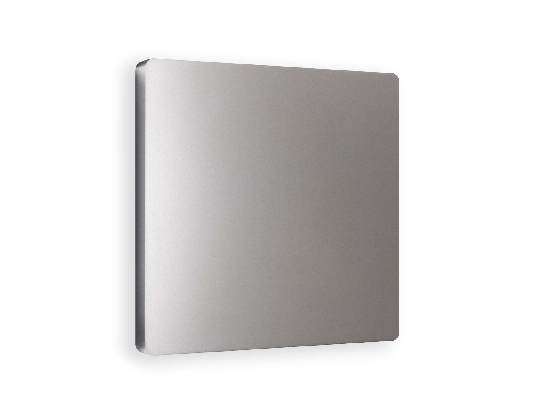 AP5160 Лицевая панель ALFA (Сталь матовый) заглушка для суппорта QUANT