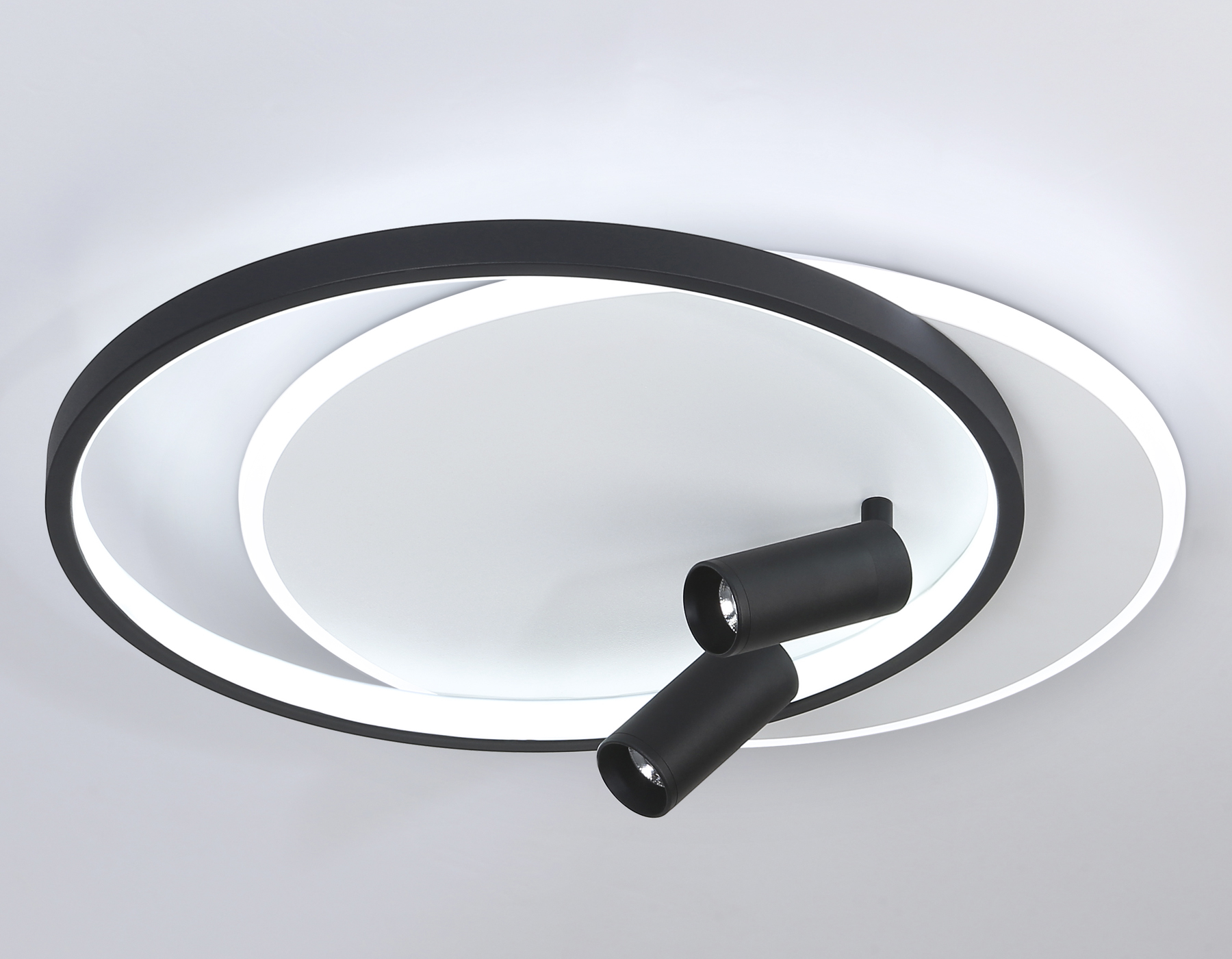 Потолочный LED светильник LED светильник FL5137/2+2 WH/BK белый/черный 66W 3000K/4200K/6400K+4200K 500*420*130 (ПДУ ИК) Потолочный LED светильник LED светильник FL5137/2+2 WH/BK белый/черный 66W 3000K/4200K/6400K+4200K 500*420*130 (ПДУ ИК)