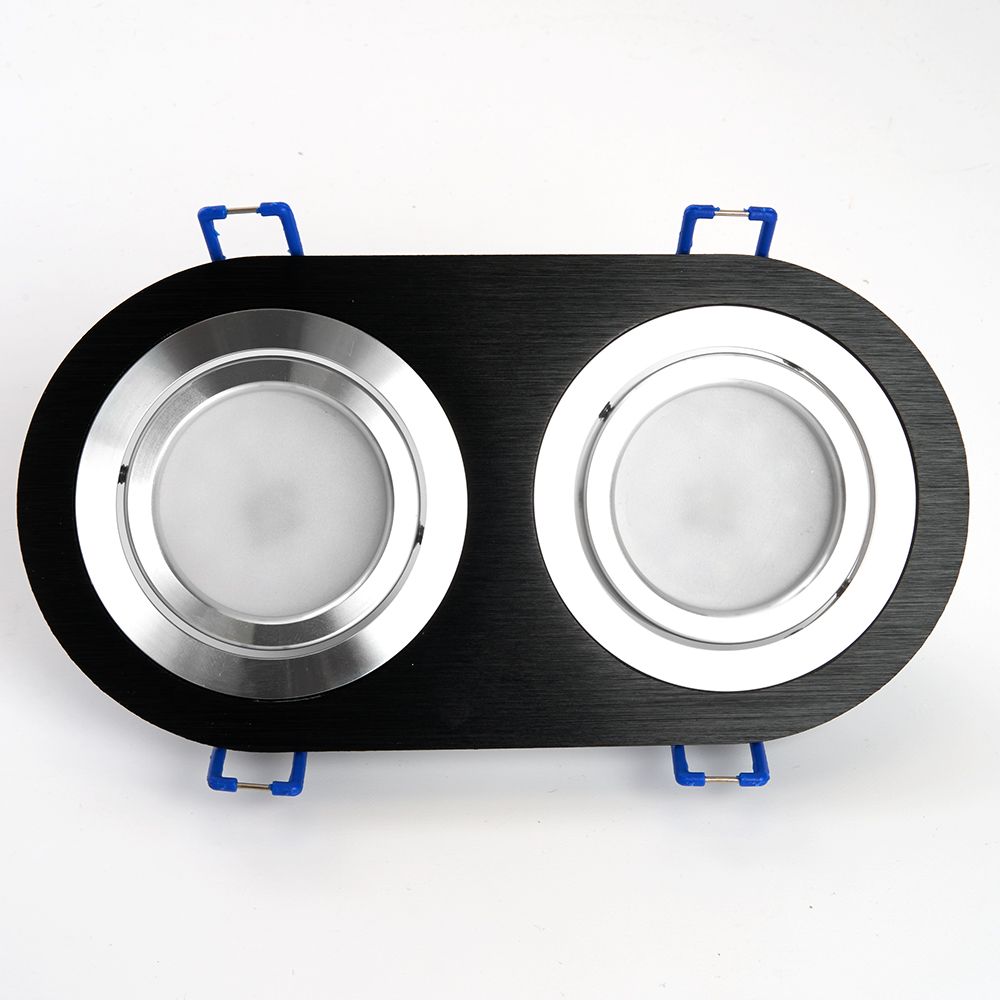 Светильник потолочный встраиваемый, DL2812 MR16 50W G5.3 "прямоугольник", черный Светильник потолочный встраиваемый, DL2812 MR16 50W G5.3 "прямоугольник", черный