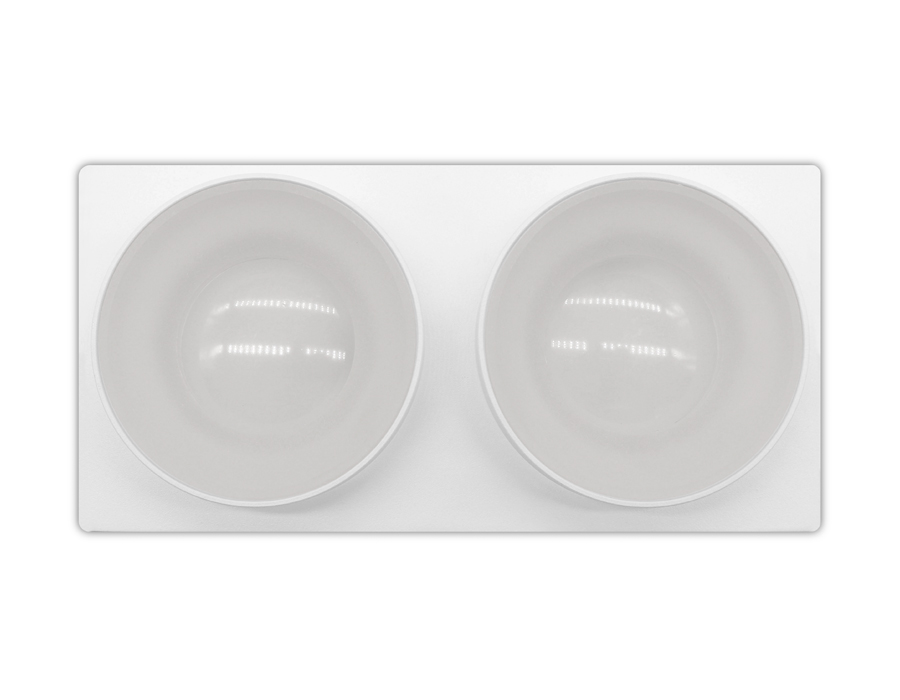 Встраиваемый точечный светильник Ambrella TN318/2 SWH белый песок GU5.3 182*92*40