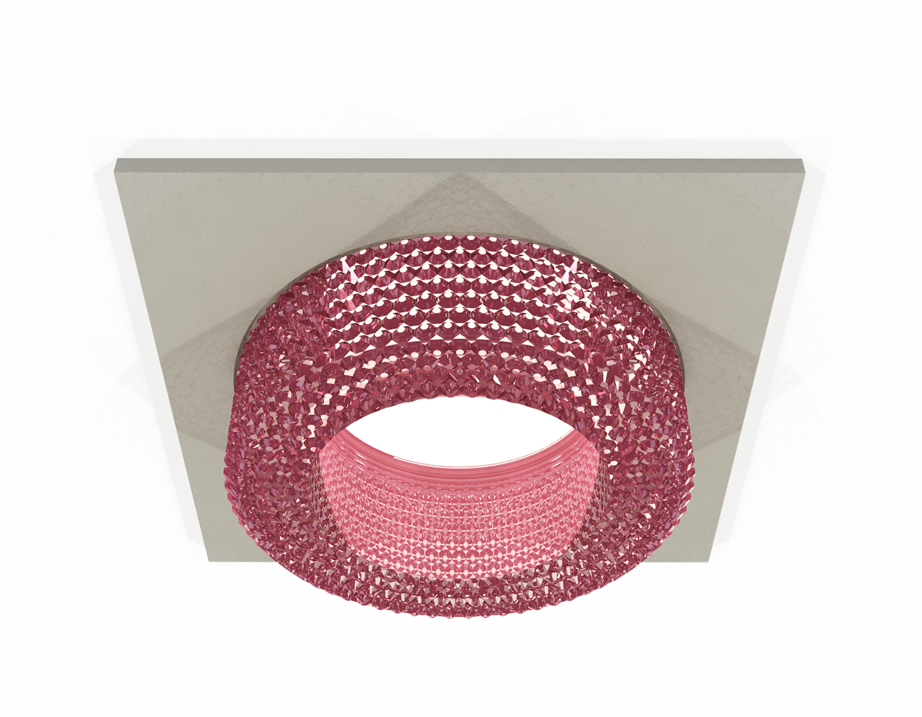 Встраиваемый светильник XC7633022 SGR/PI серый песок/розовый MR16 GU5.3 (C7633, N7193)