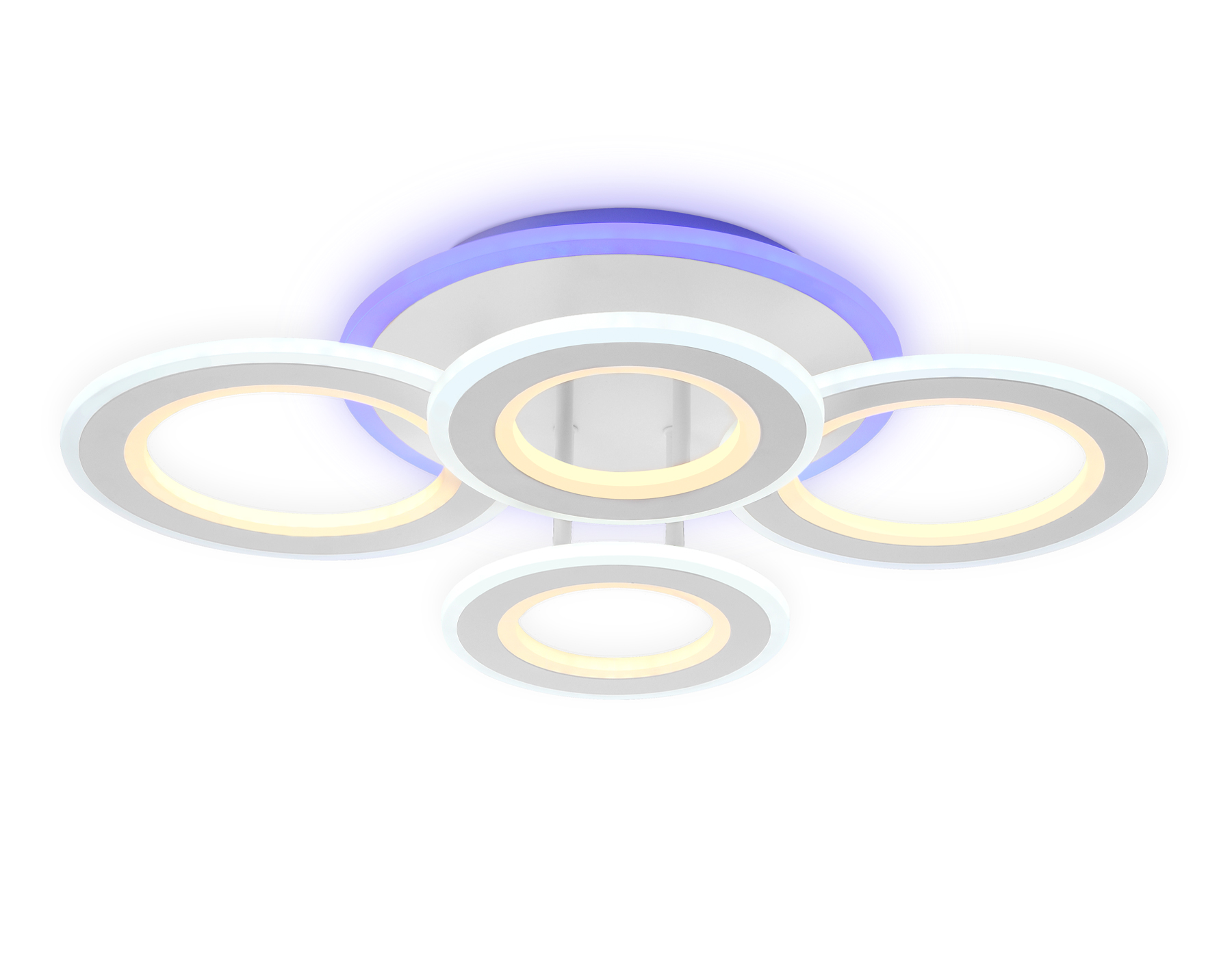 Потолочный светодиодный светильник с пультом Ambrella FA8801 WH белый 123W 570*420*130 (ПДУ РАДИО 2.4)