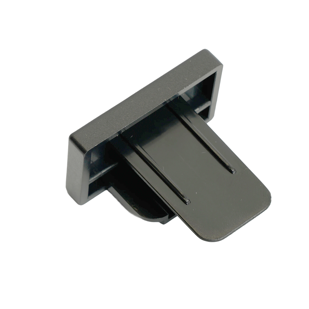 Заглушка пластиковая для шинопровода, черный, LD1023