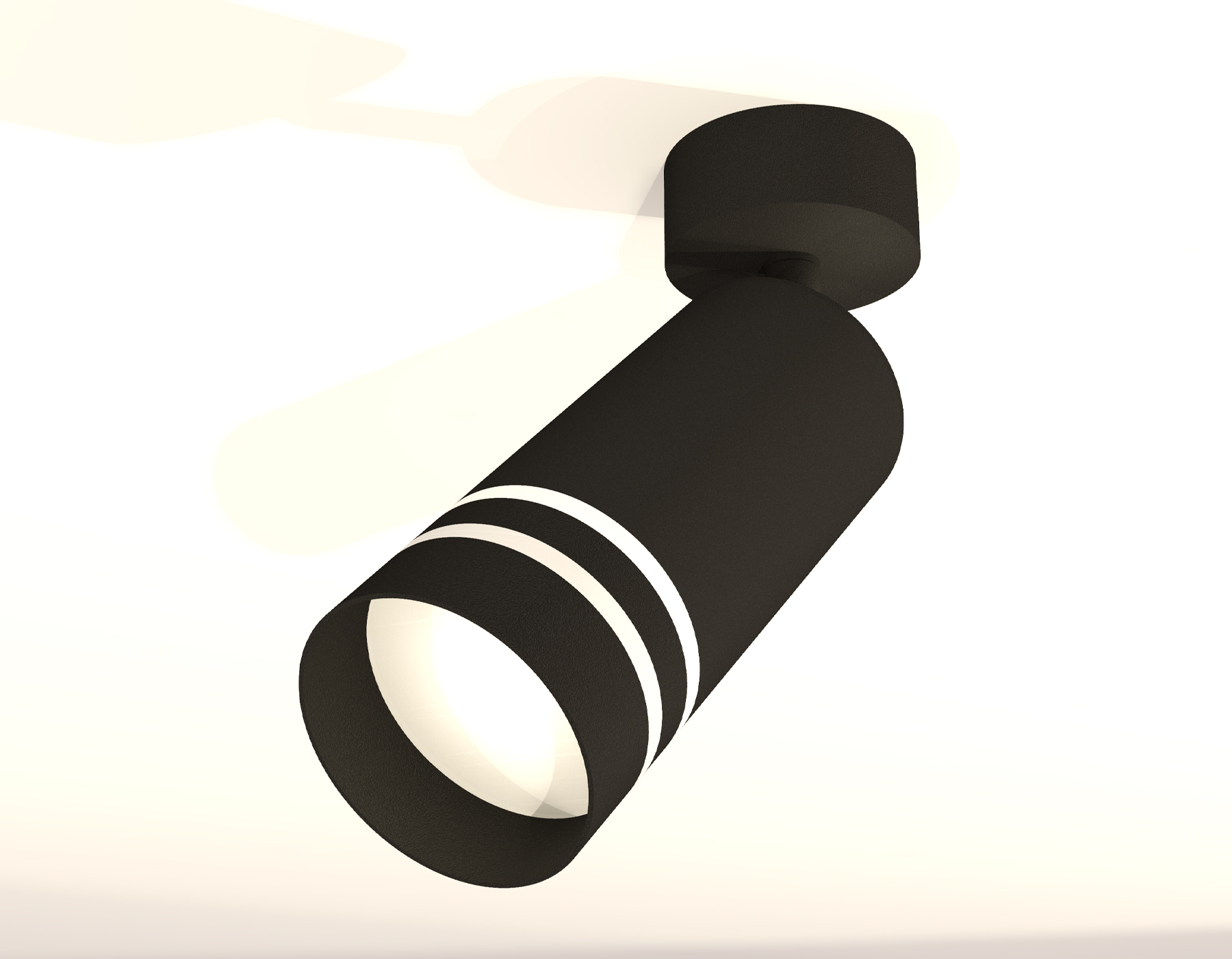 Спот поворотный XM6323015 SBK/FR черный песок/белый матовый MR16 GU5.3 (A2210, C6323, N6236)