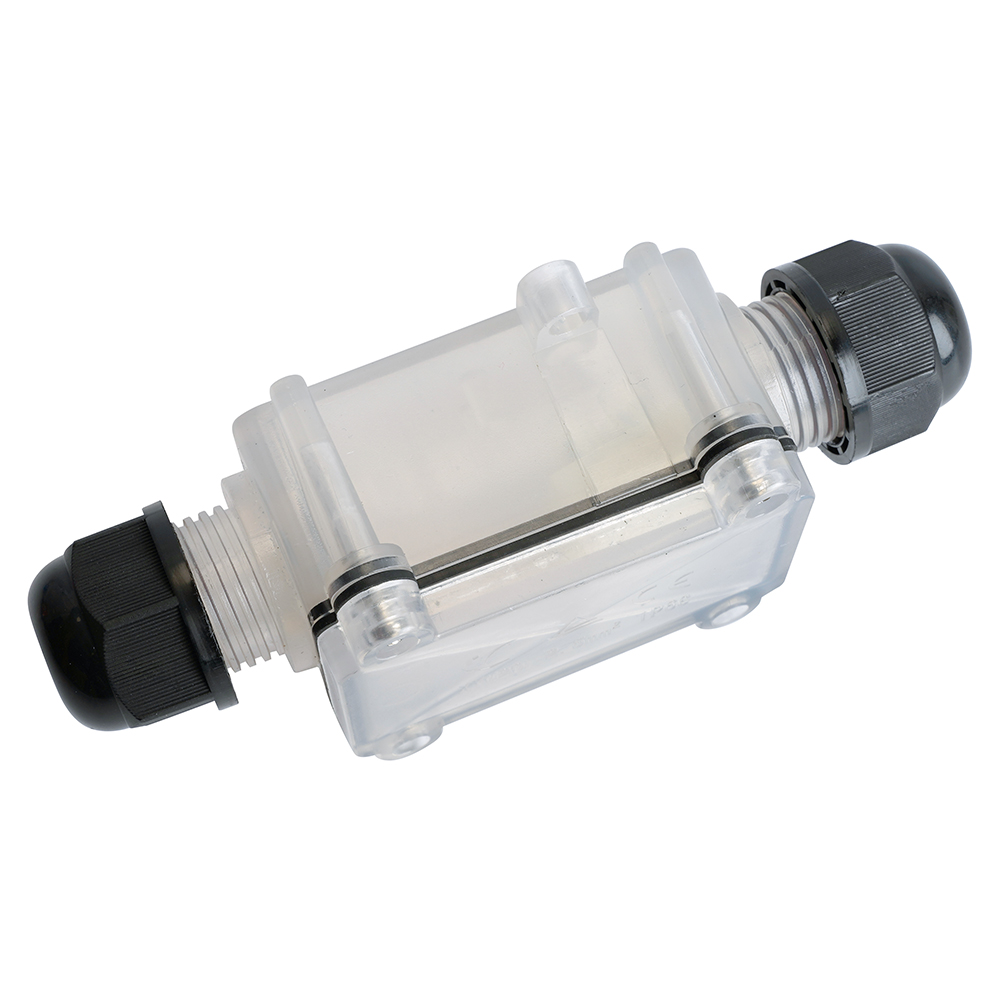 Коробка распределительная  LD536 водонепроницаемая на 2 выхода, 450V, 115х53х36, прозрачный