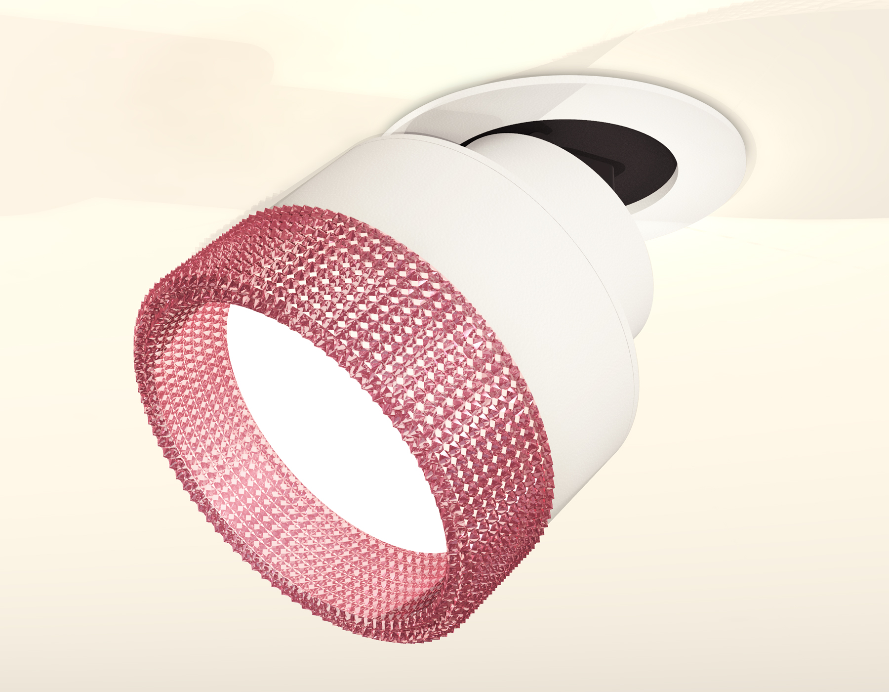 Встраиваемый поворотный светильник XM8101542 SWH/PI белый песок/розовый GX53 (A2241, A2105, C8101, N8486)