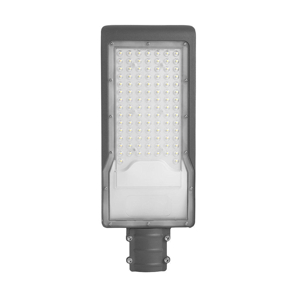 Светодиодный уличный консольный светильник Feron SP3033 100W 6400K 230V, серый Светодиодный уличный консольный светильник Feron SP3033 100W 6400K 230V, серый