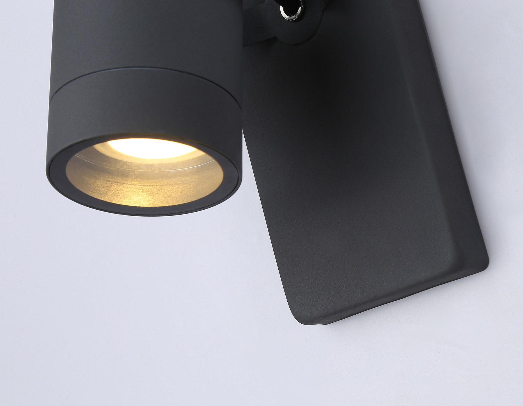 Уличный настенный светильник ST3881 GR серый IP54 GU10 max 35W 140*80*85