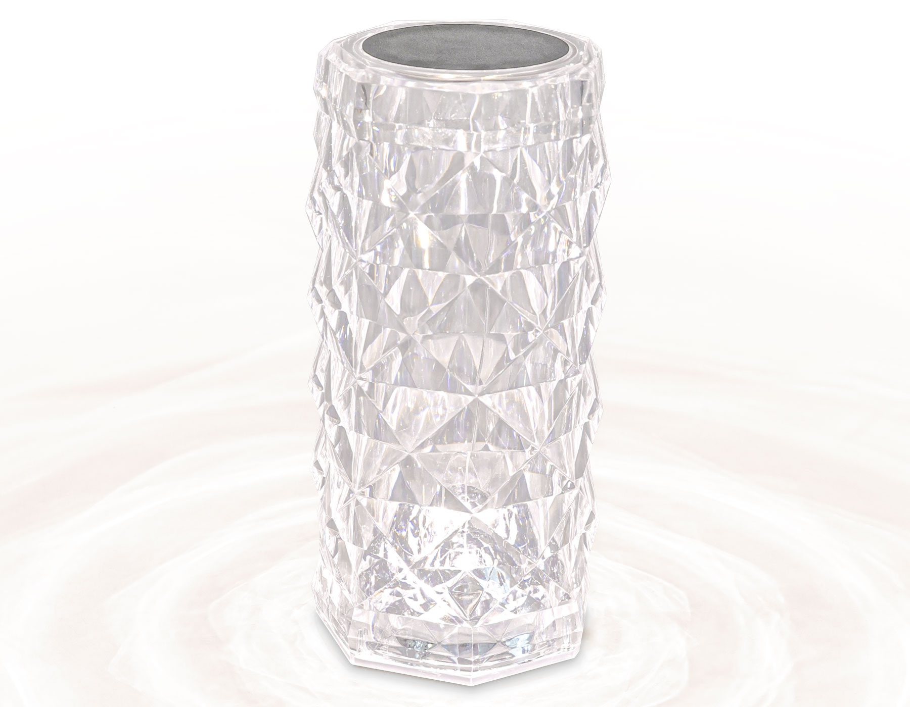 Настольный светильники Ambrella DE8018 CL прозрачный LED 3000K/4200K/6400K 3W