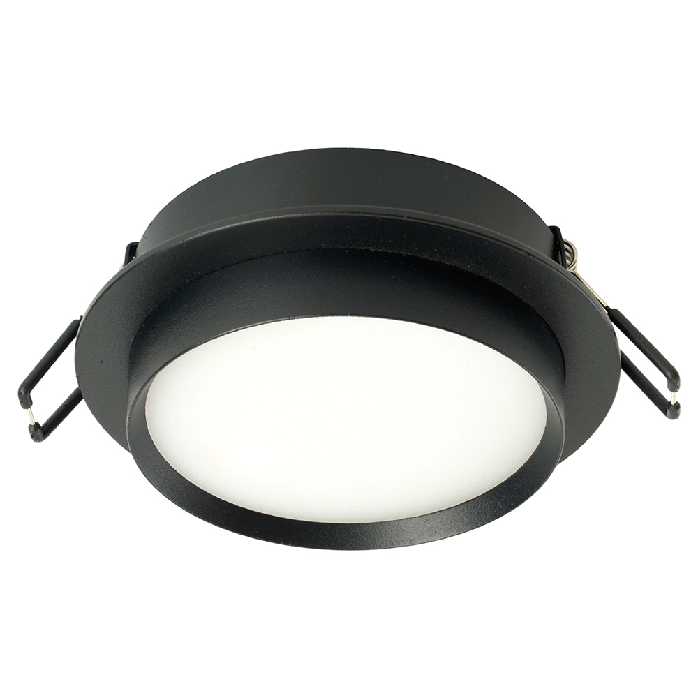 Светильник встраиваемый Feron DL507 потолочный GX53 черный круг